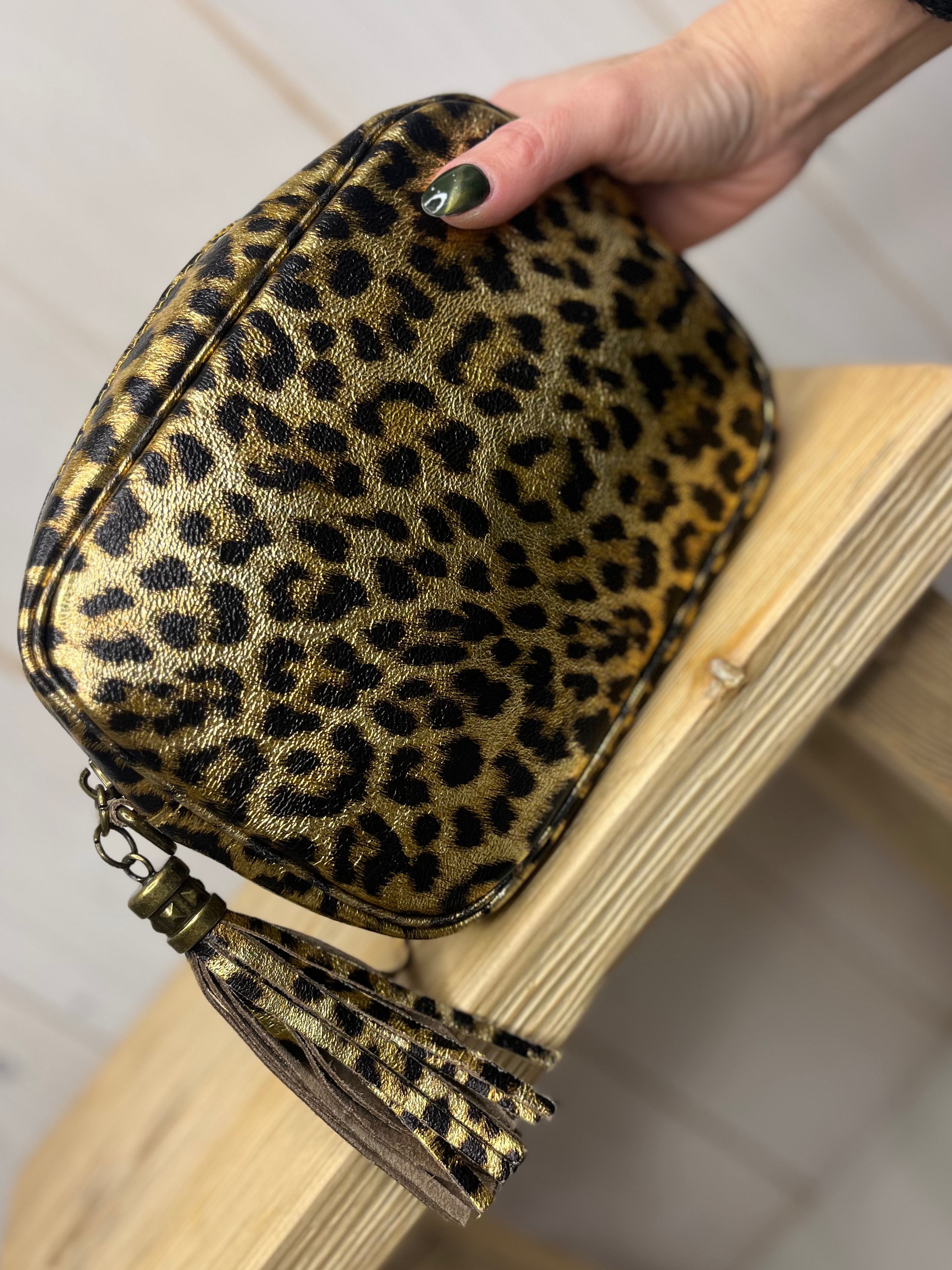 Aleah Leather Camera Bag