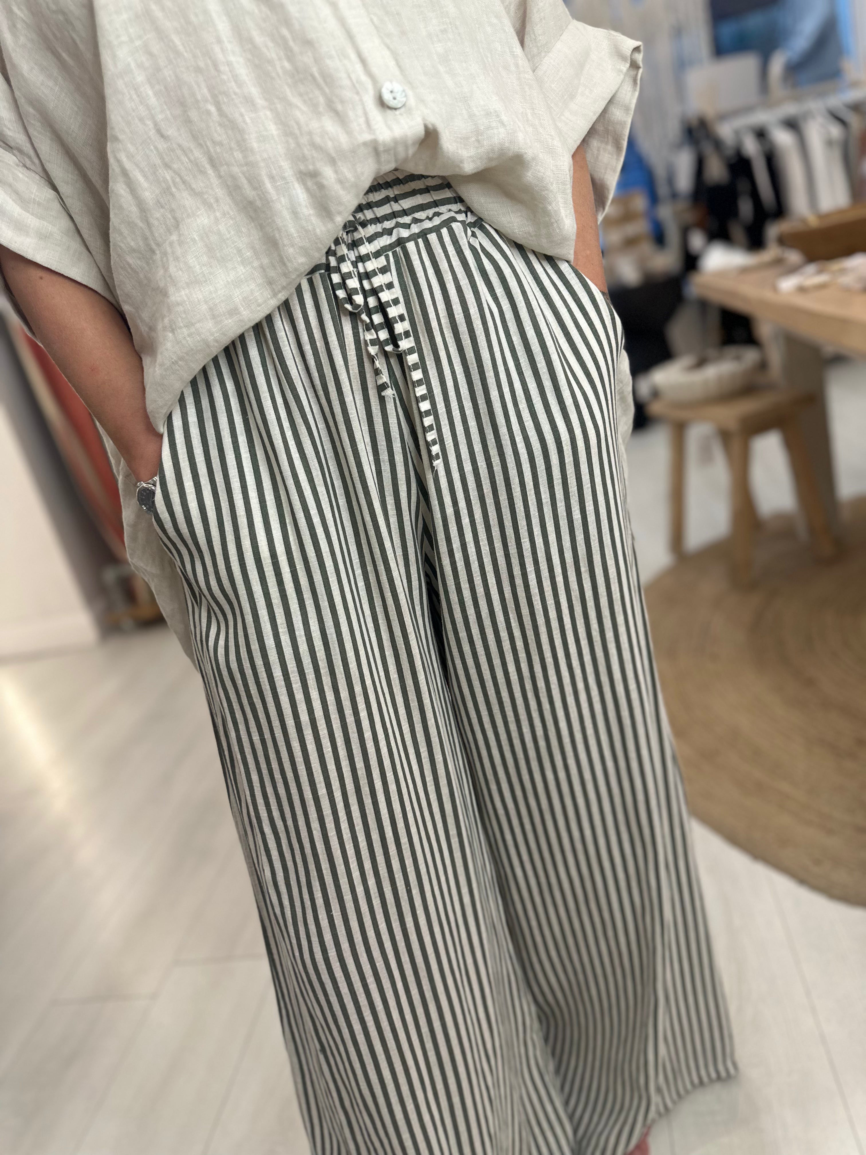 Stanley Stripe Trouser