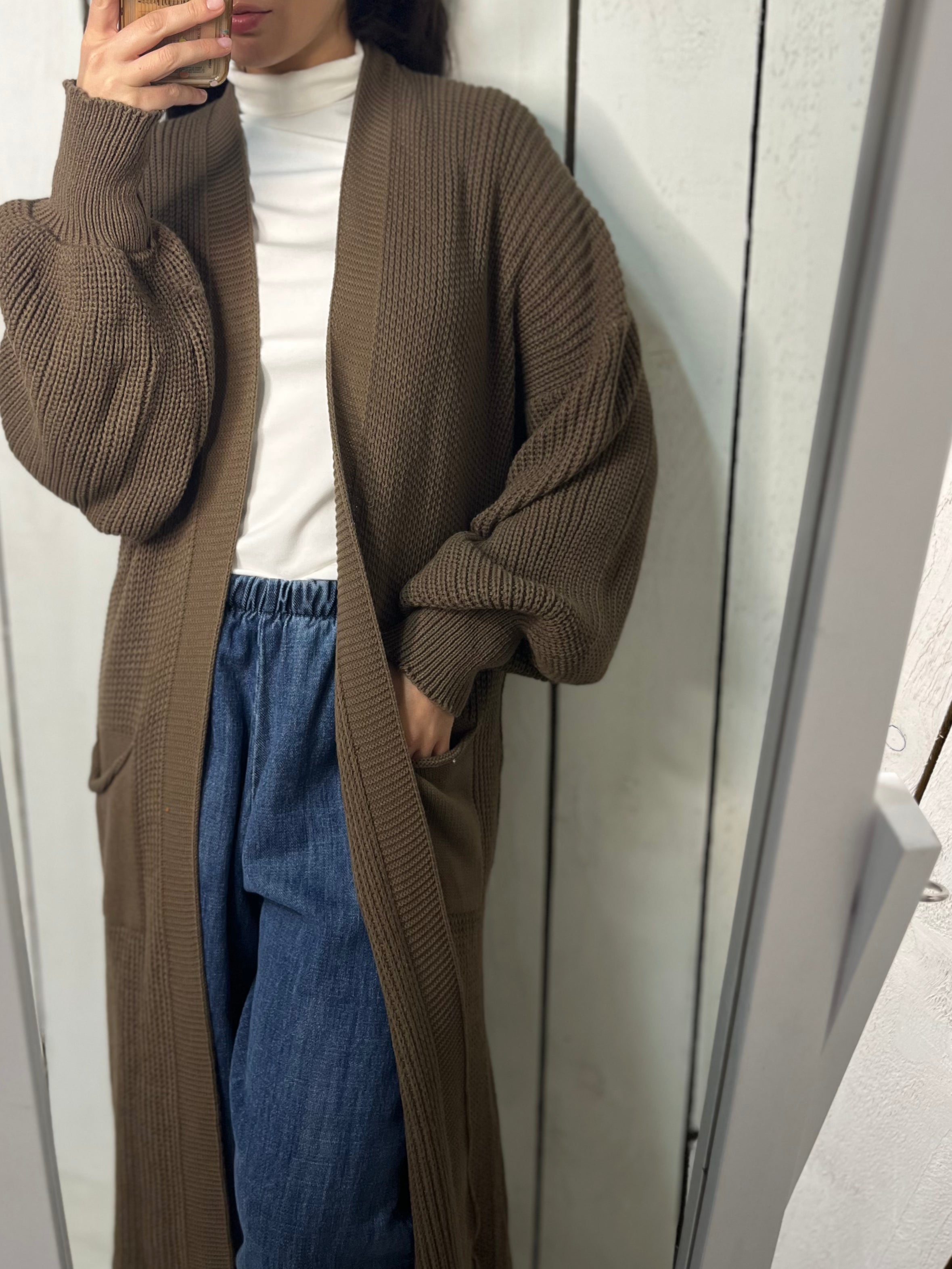 Eleanor Longline Cardigan