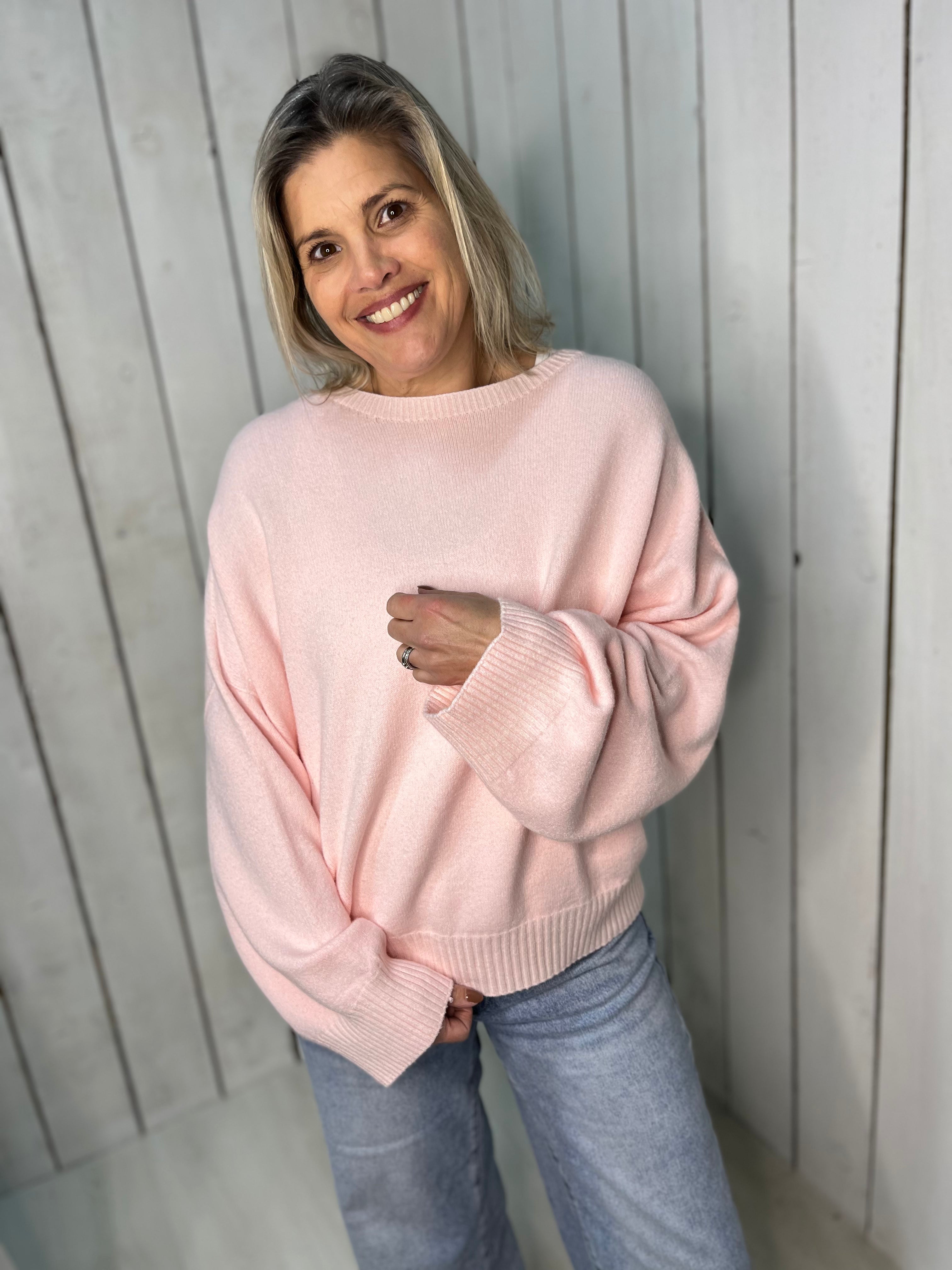 Luxe Karine Round Neck Heavy Knit