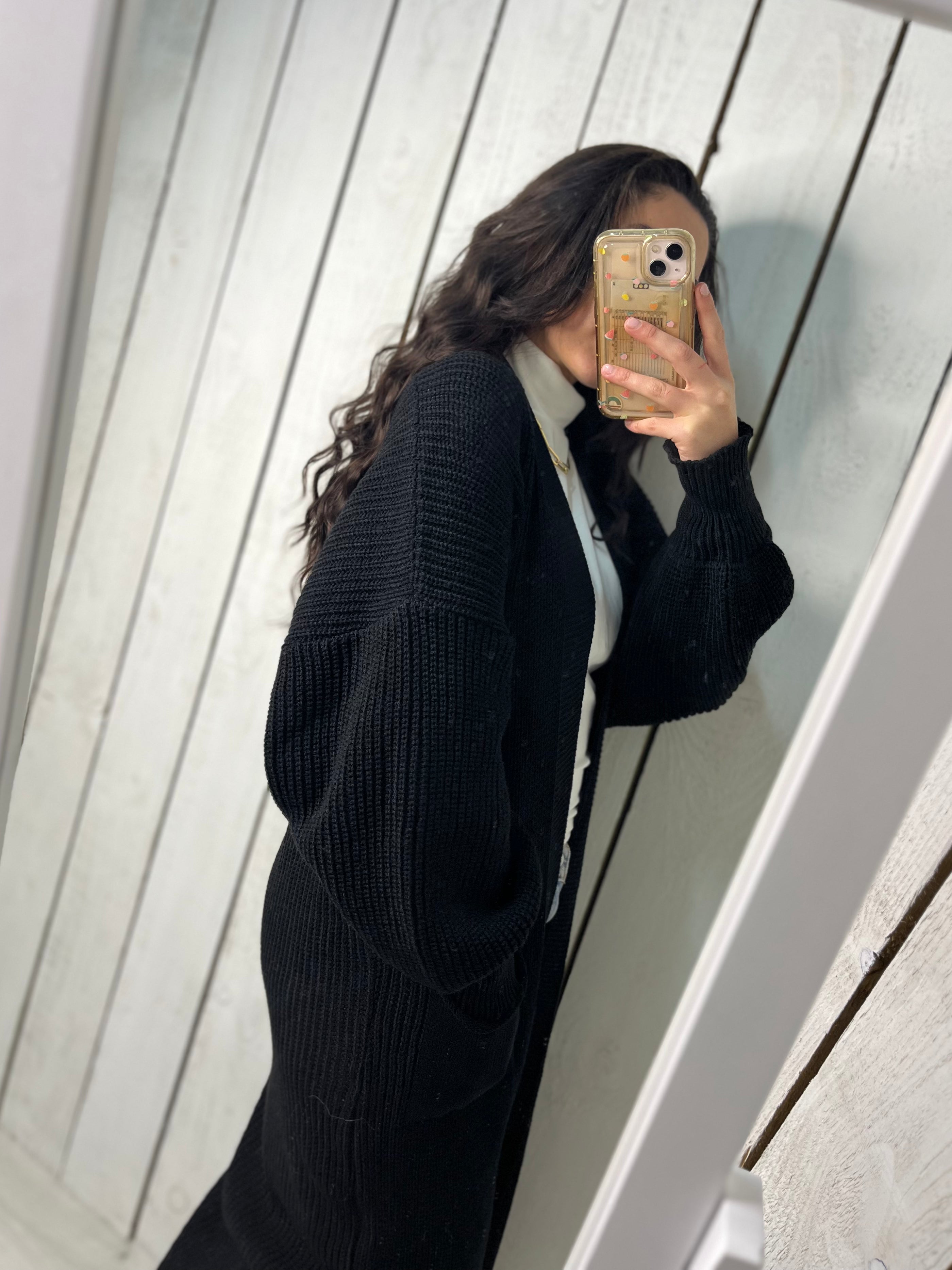 Eleanor Longline Cardigan