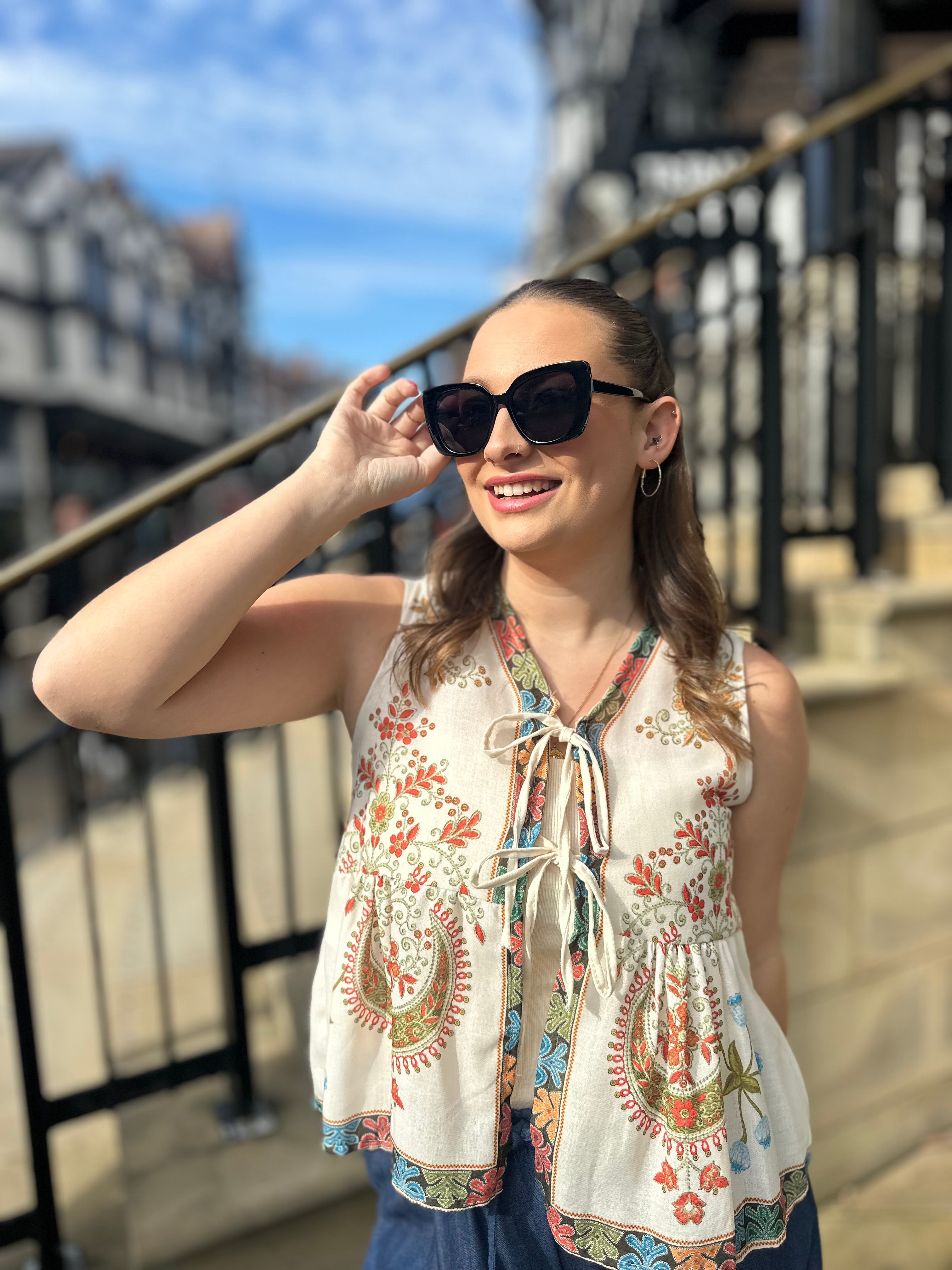 Floral Waistcoat