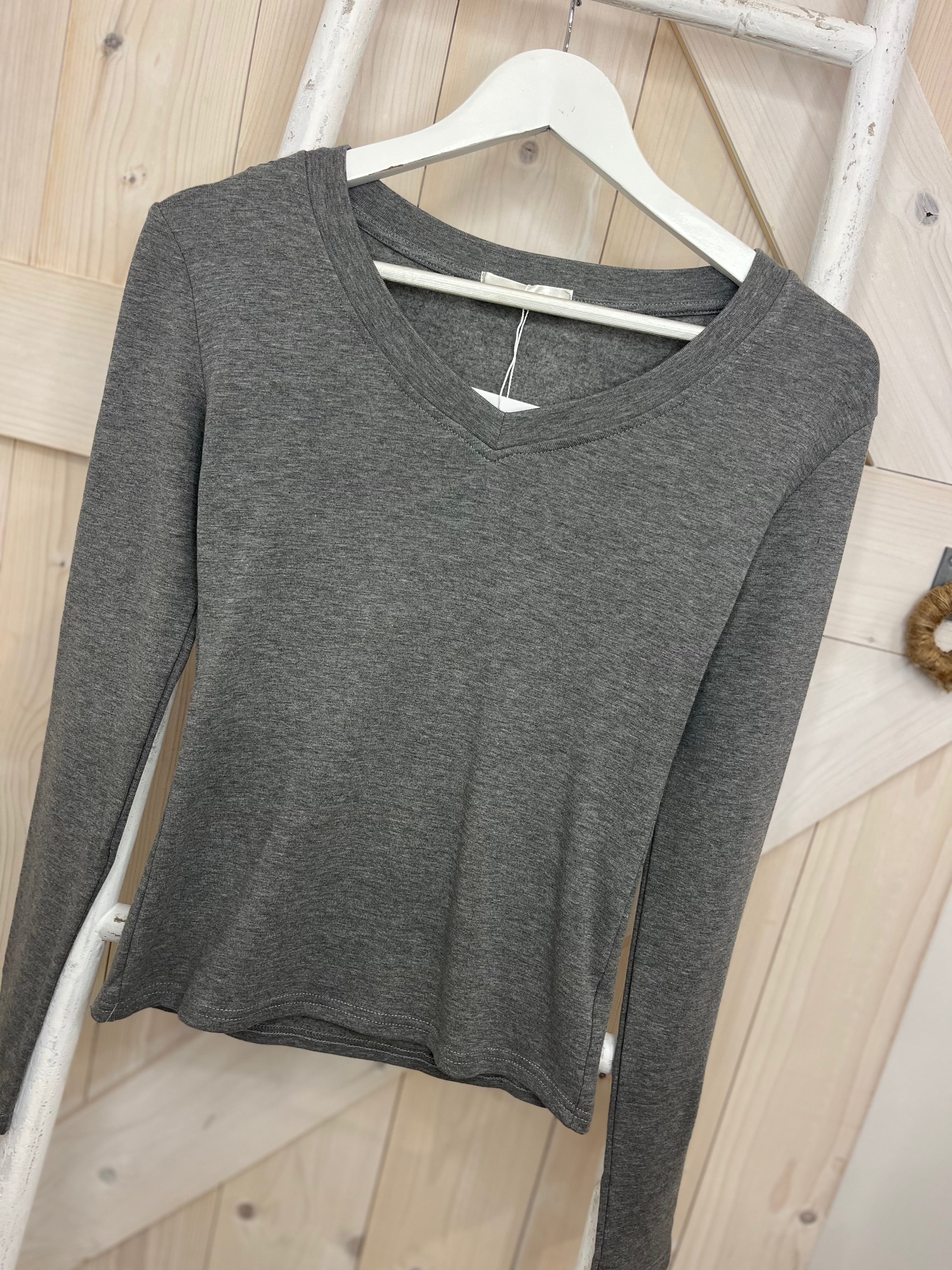 Jana V Neck Essential Top