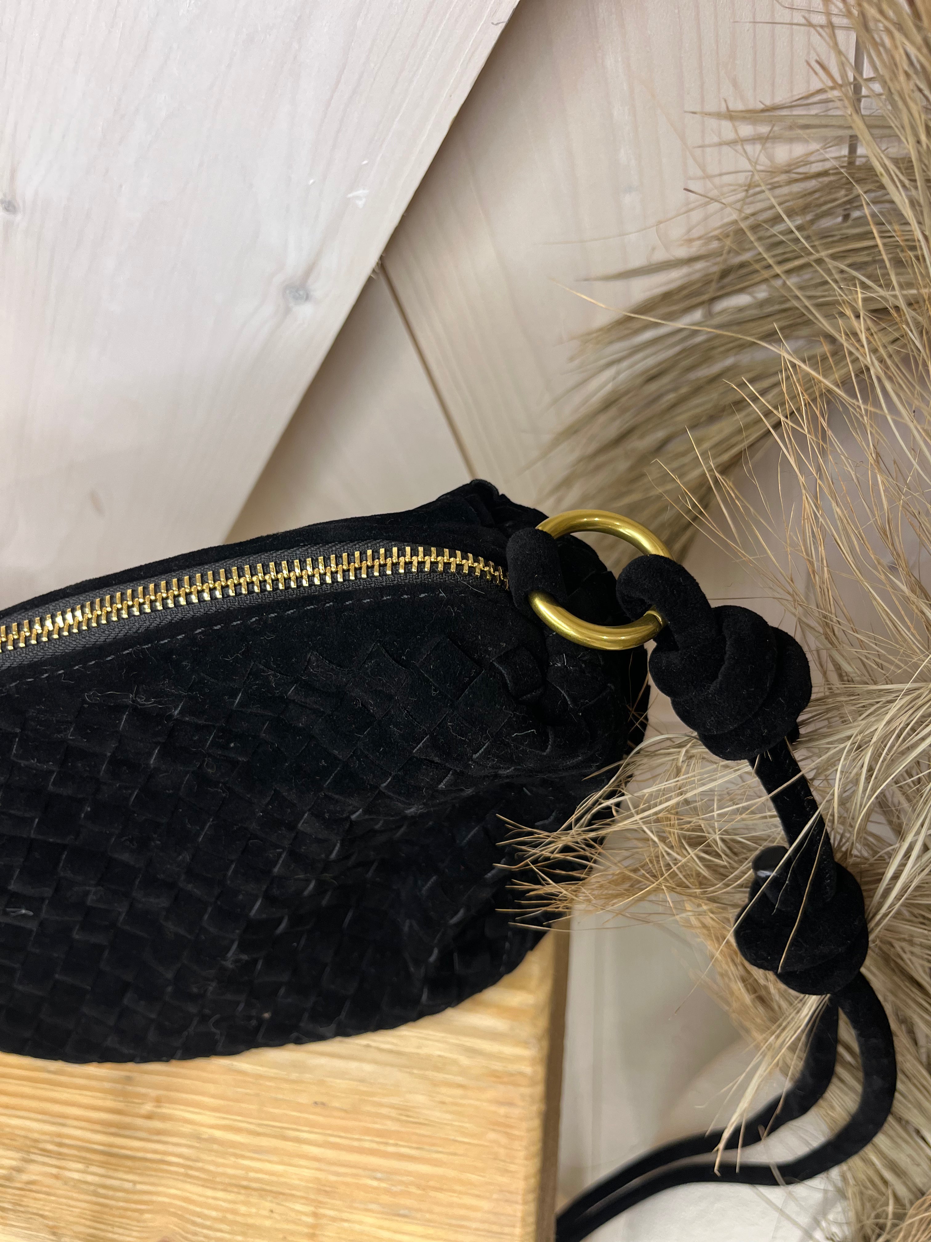 Kaia Woven Crossbody Bag