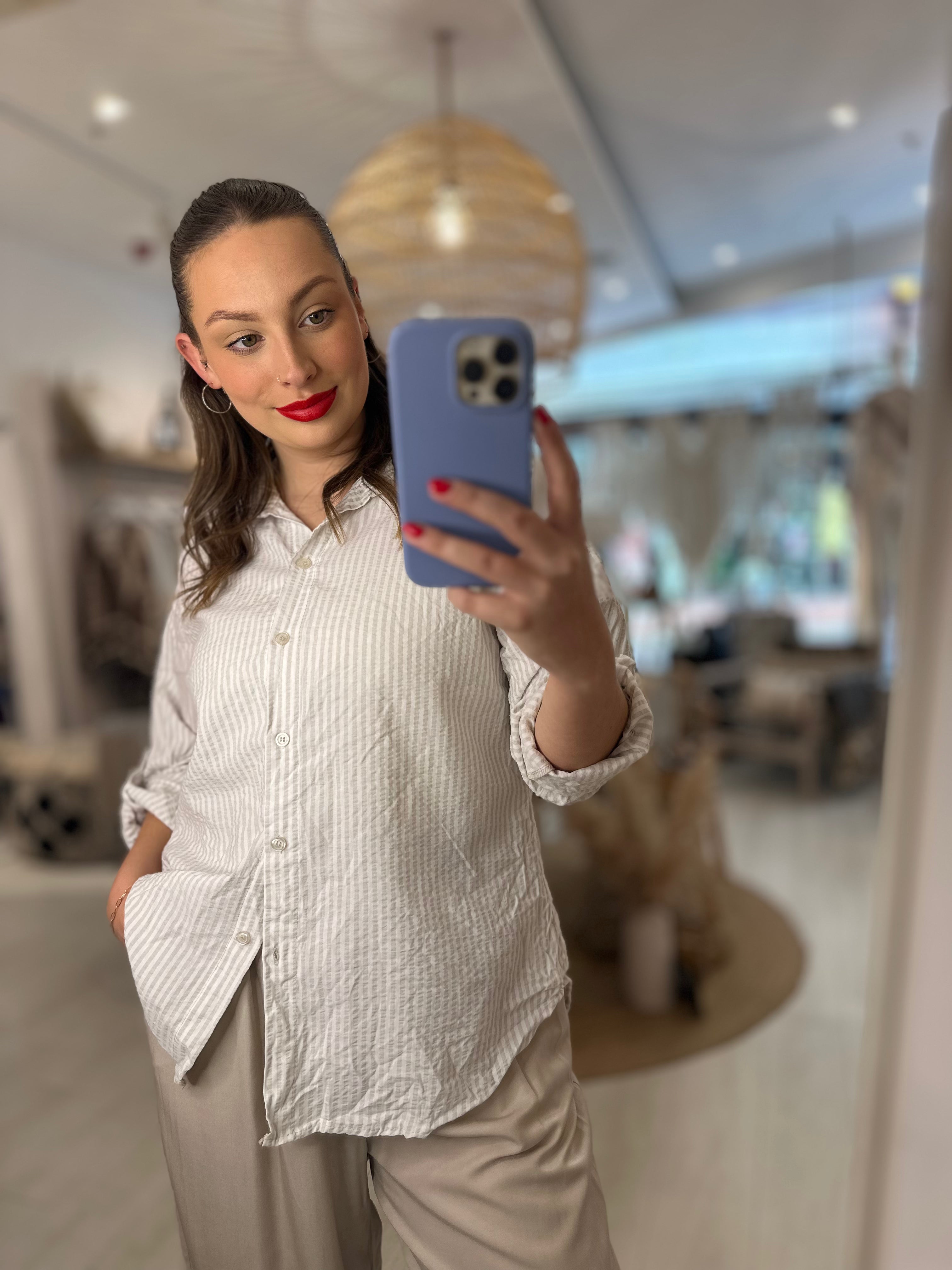 Robyn Striped Shirt