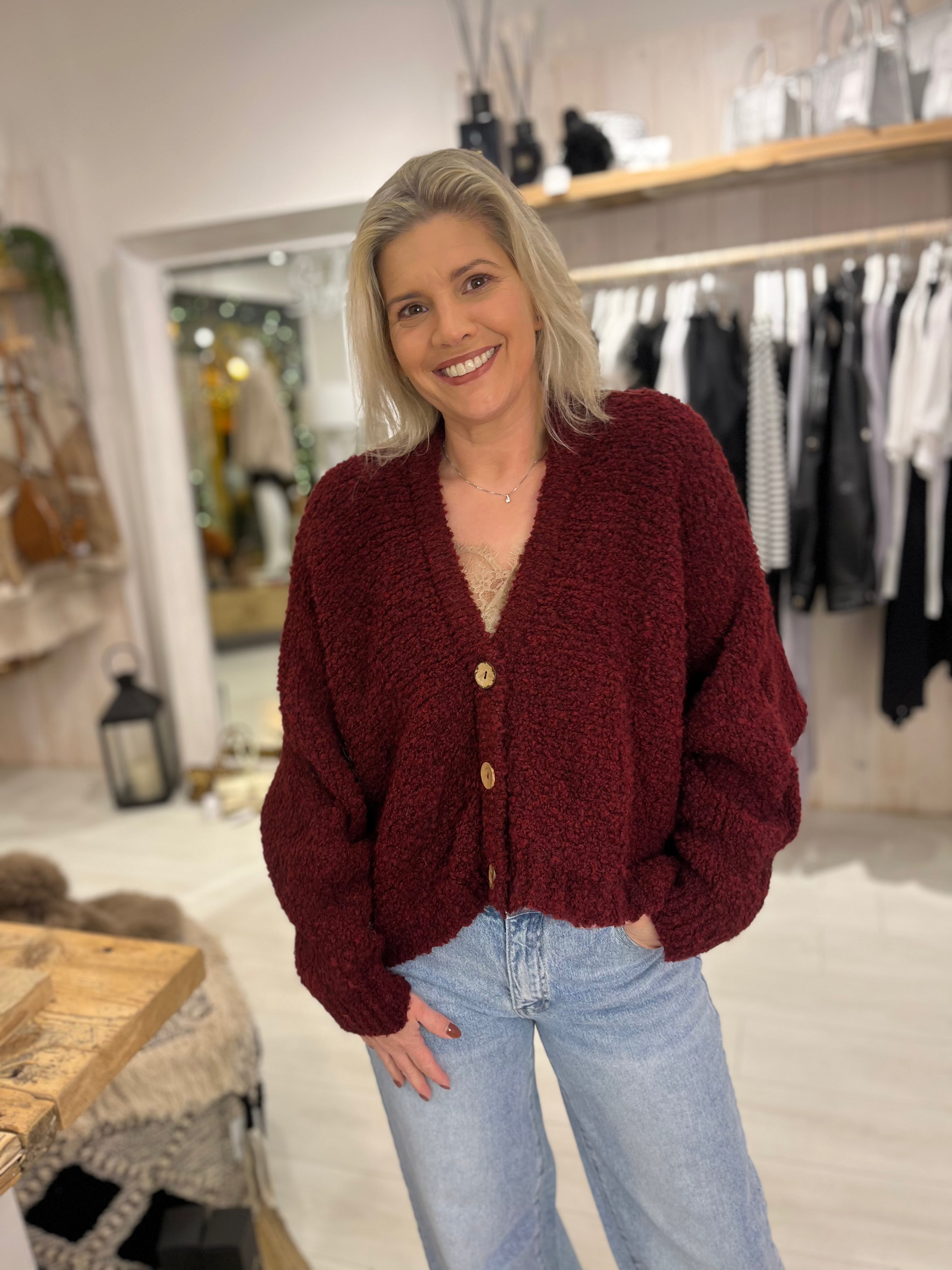 Pops Popcorn Cardigan