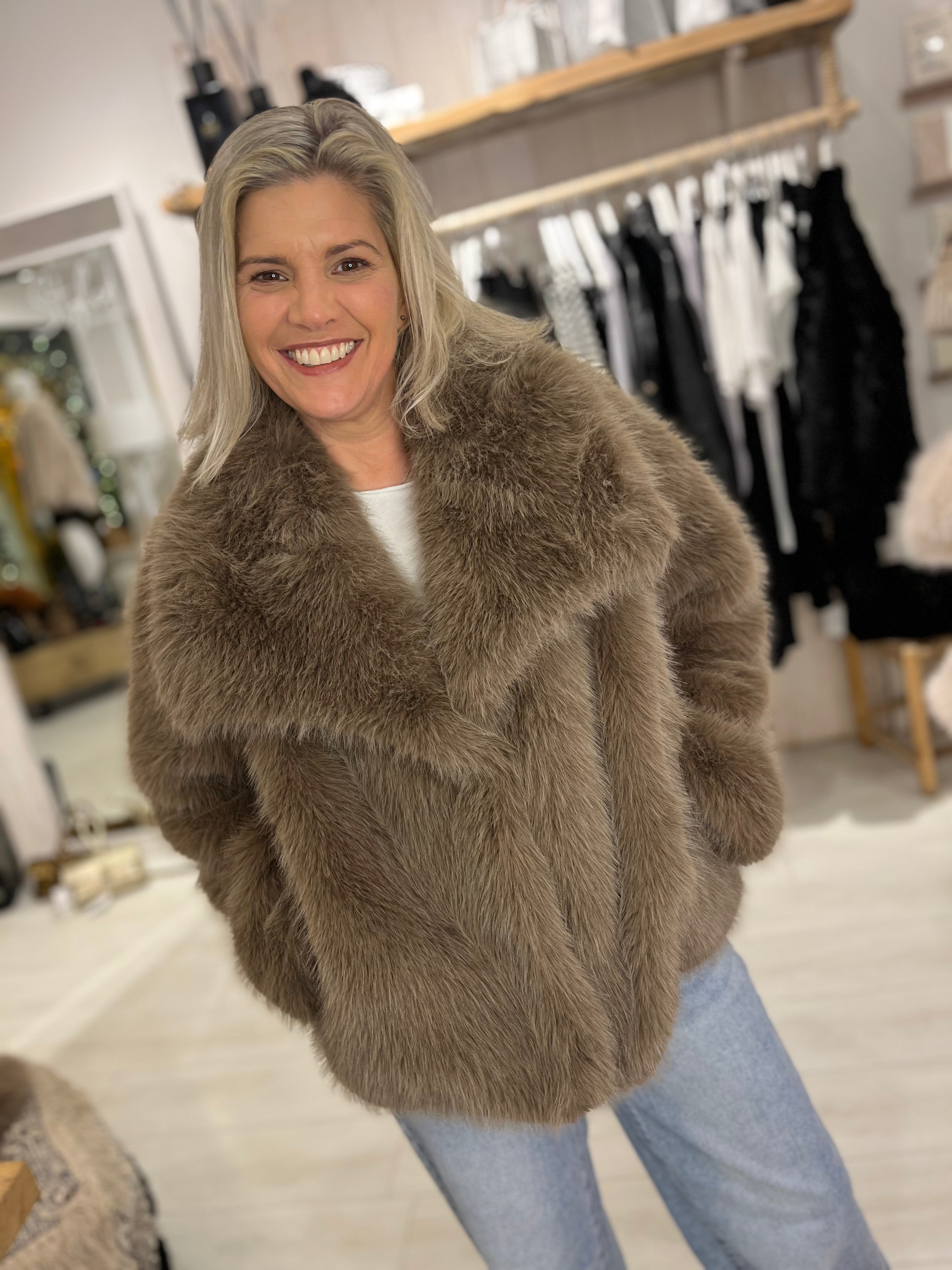 The Faux Fur Coat