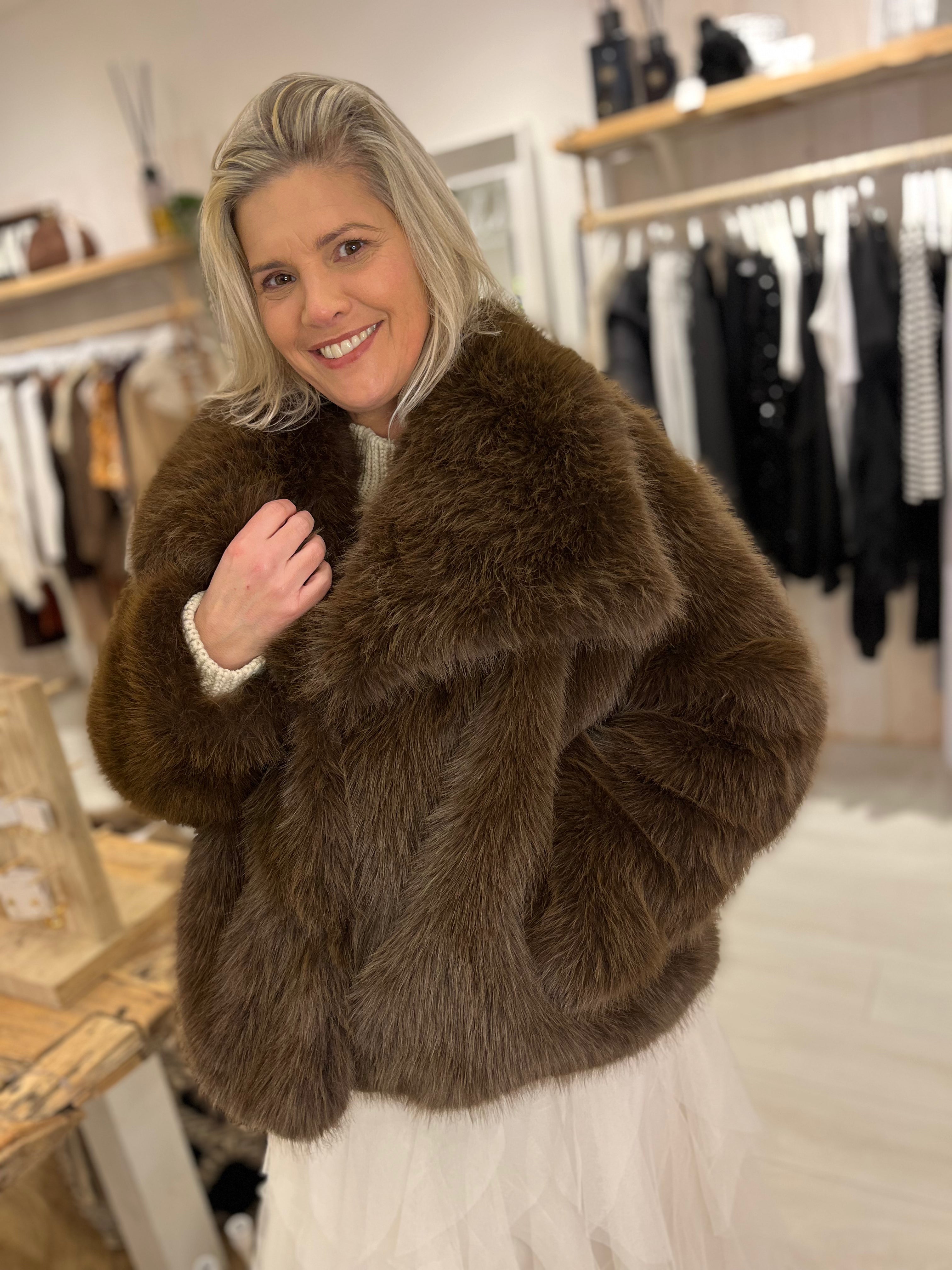 The Faux Fur Coat