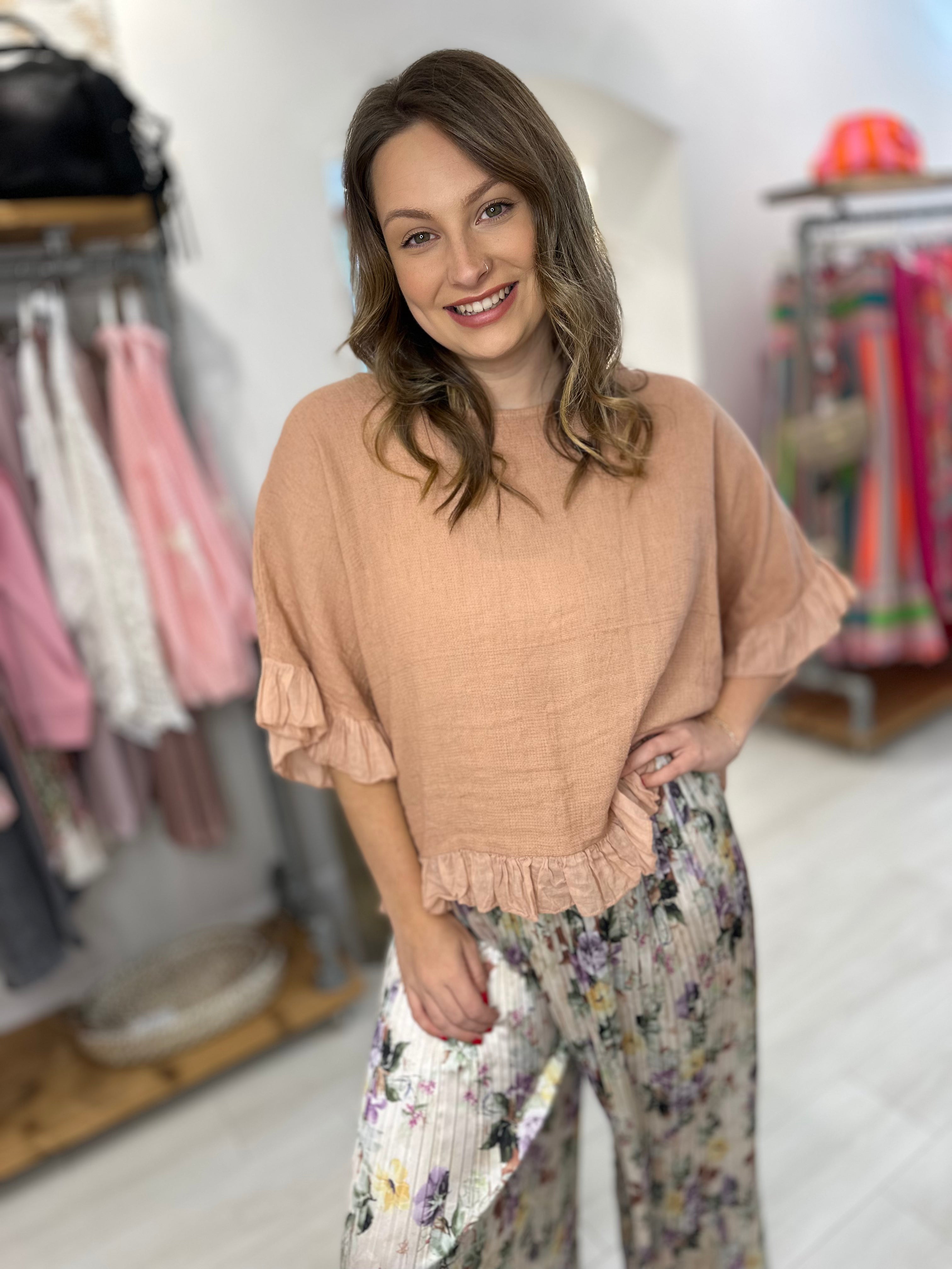 Carolta Frill Sleeve