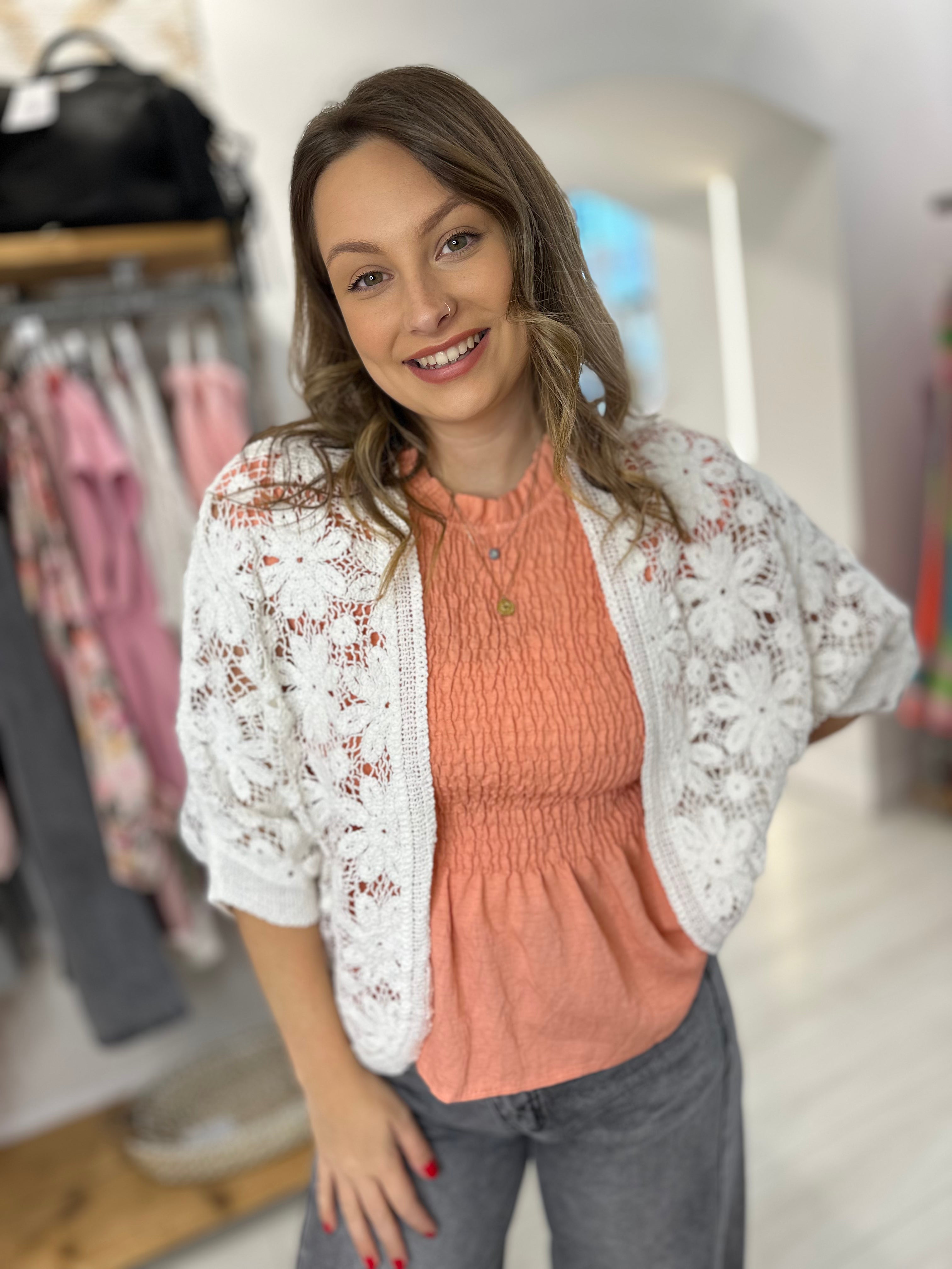 Cadee Open Cardigan