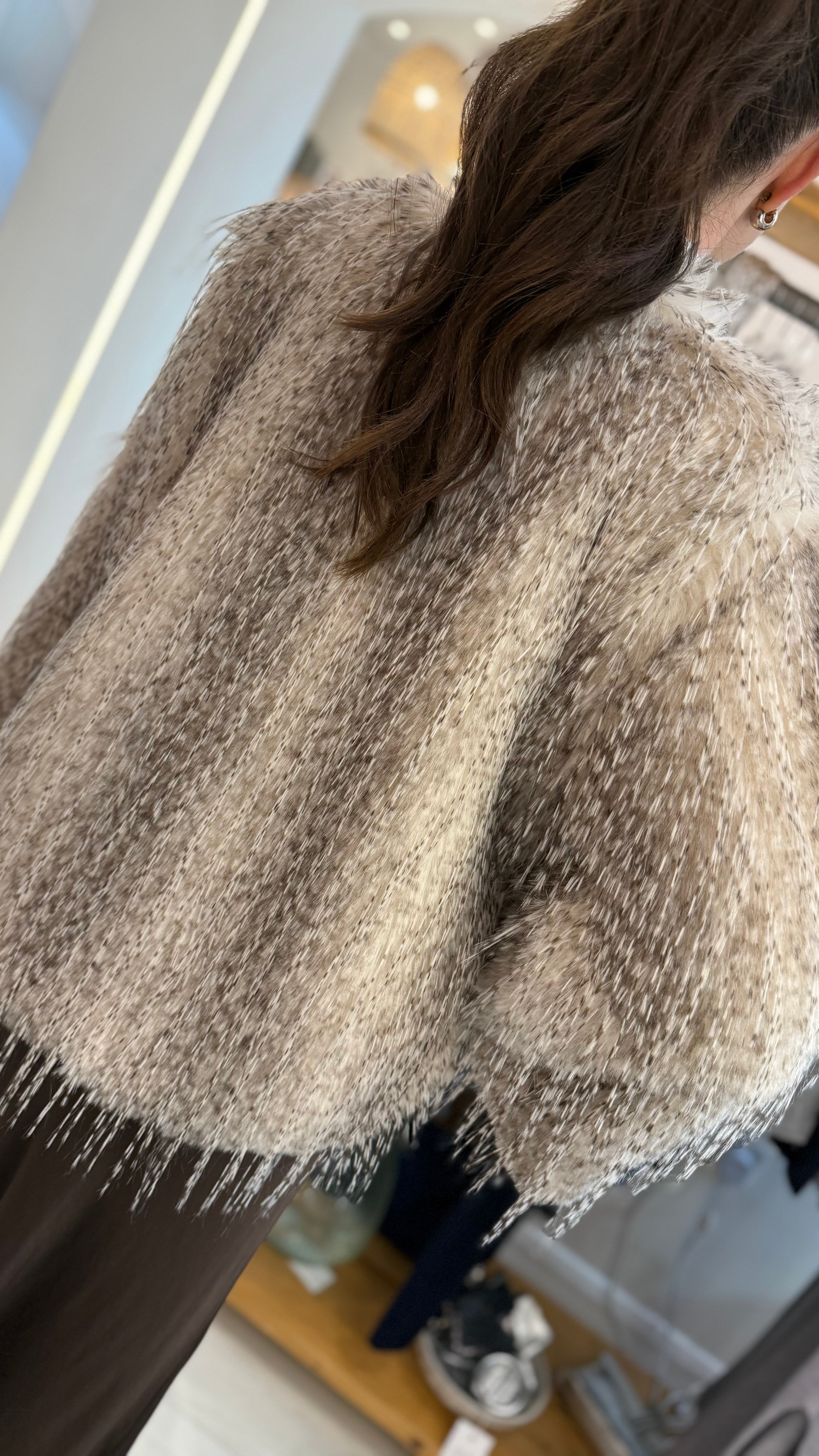 Jennifer Faux Fur Jacket