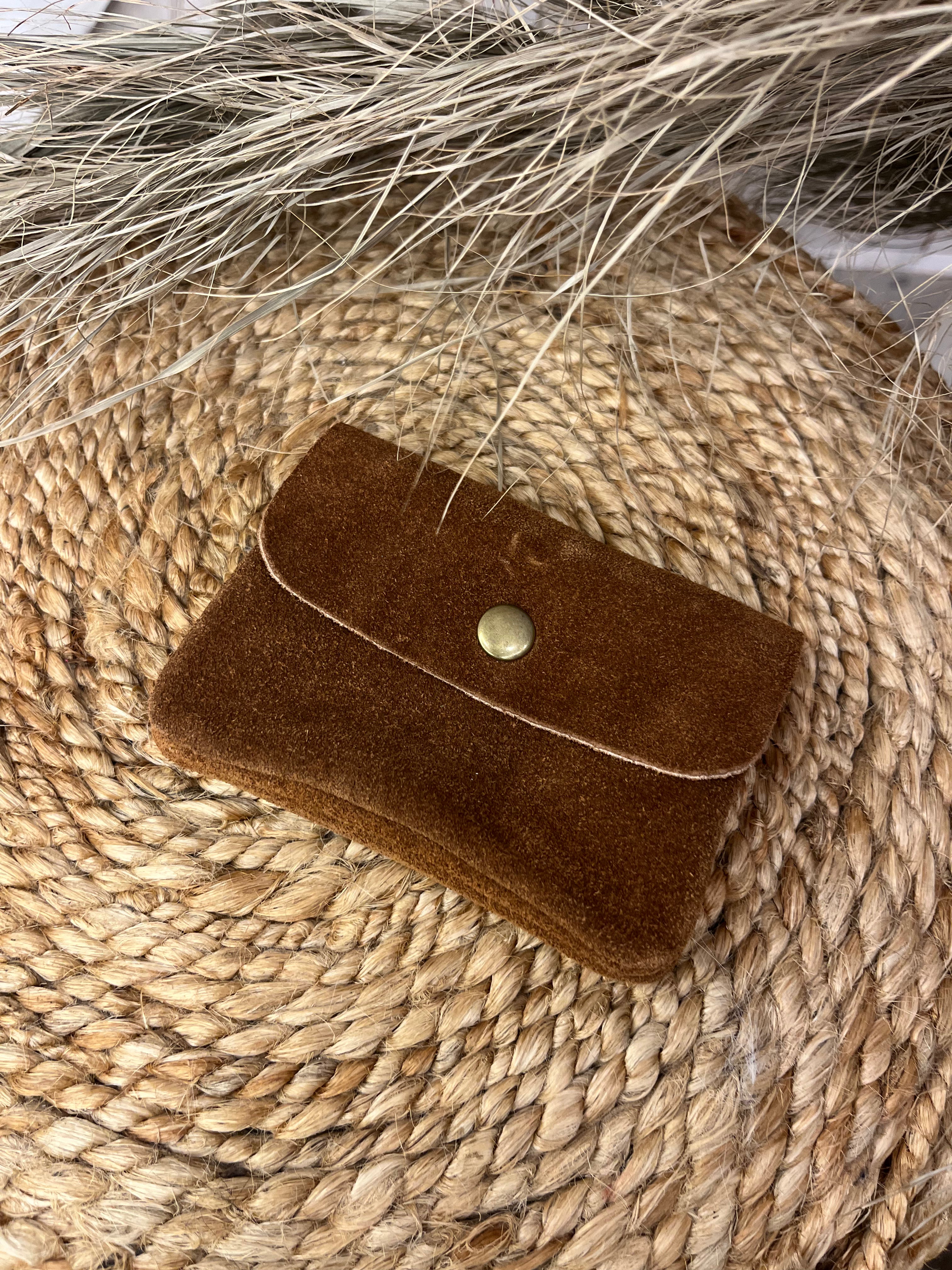 Mini Suede Coin Purse