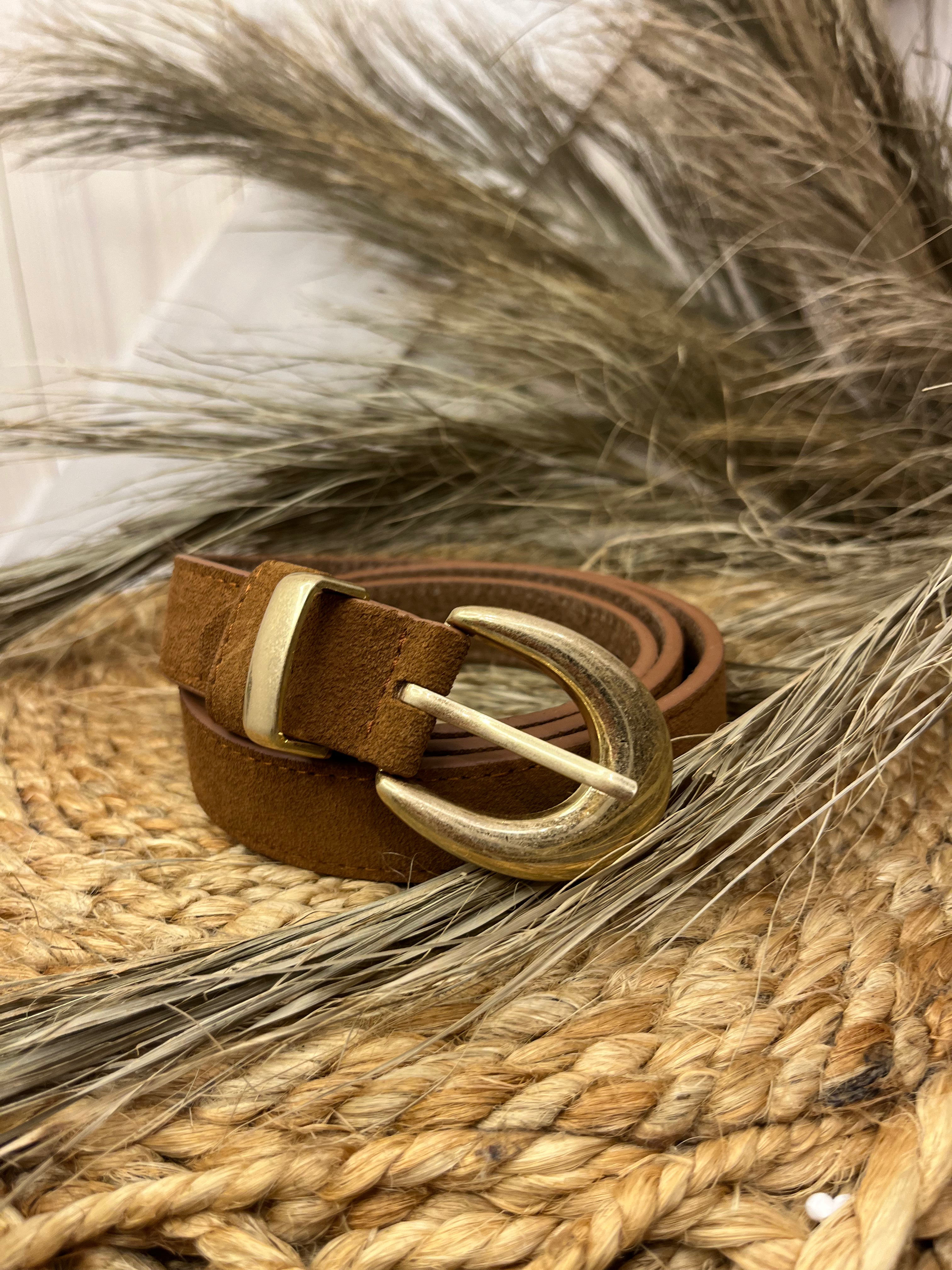 Classic Suede Belt