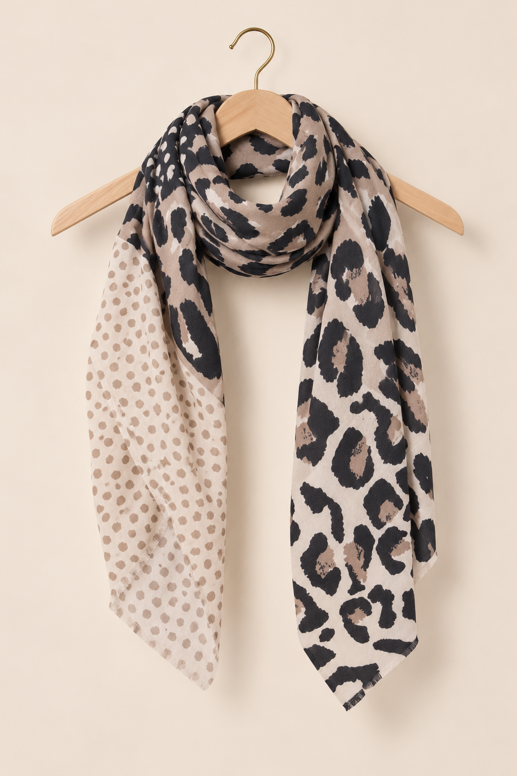 Leopard & Spot Scarf