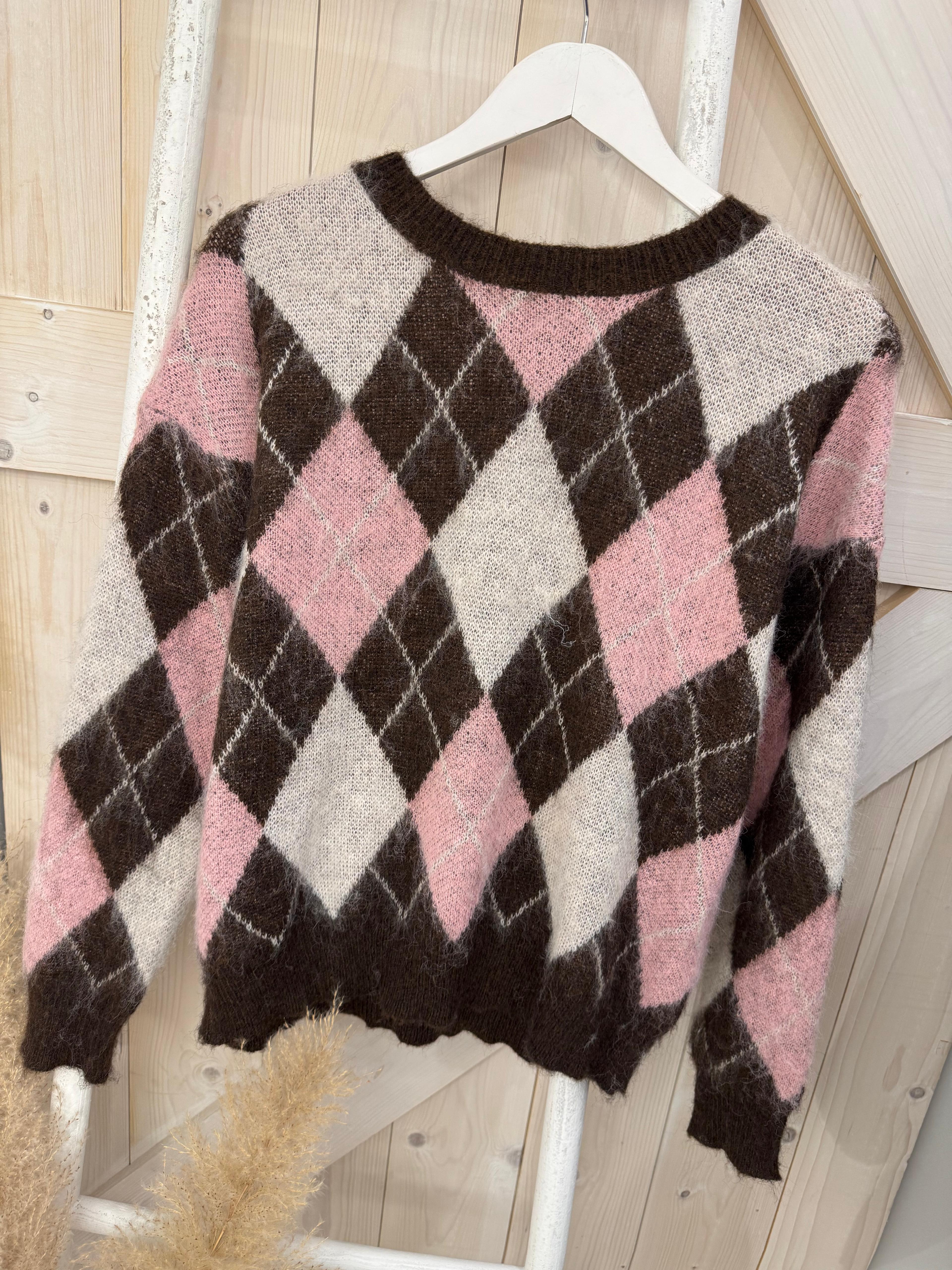 Amalie Argyle Knit
