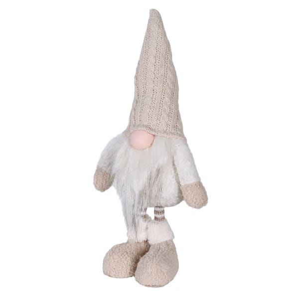 Gemmy Stripe Leg Gnome - Small