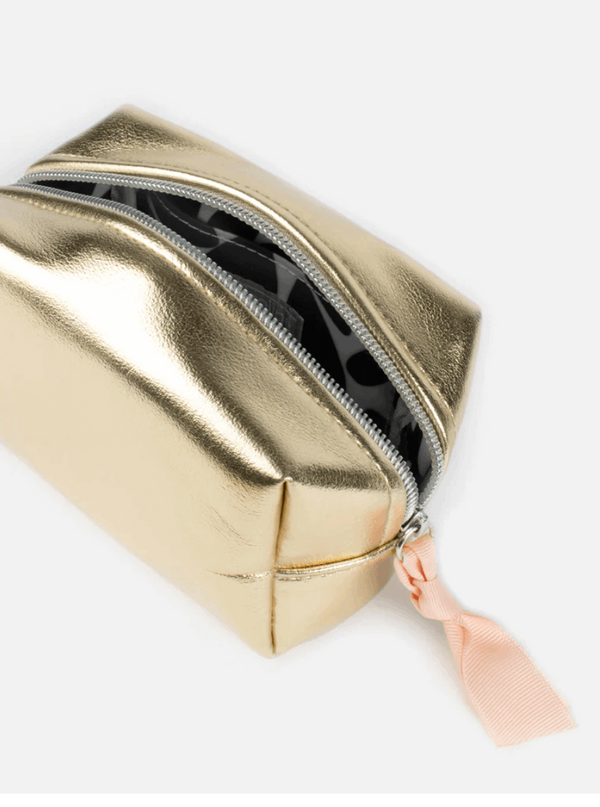 Gold Cosmetic Bag