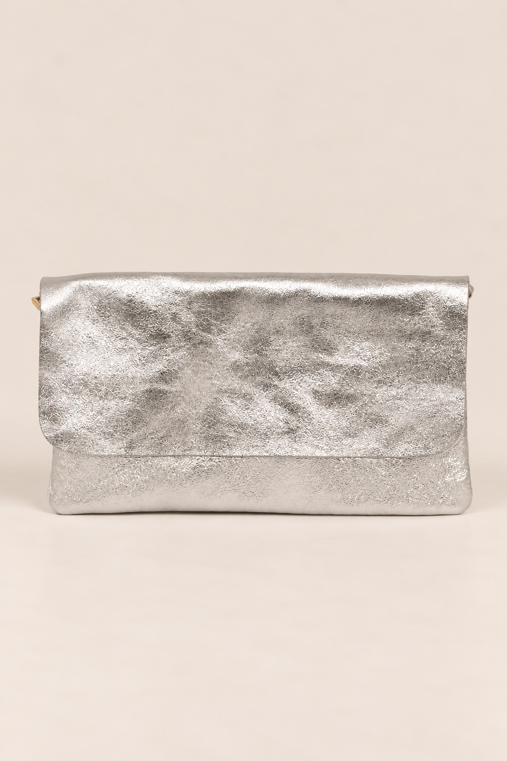 Britta Italian Leather Clutch Bag