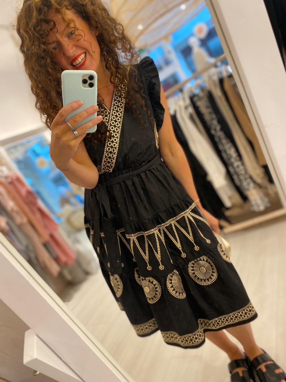Cleopatra Dress Black & Gold Cleopatra Dress Black & Gold