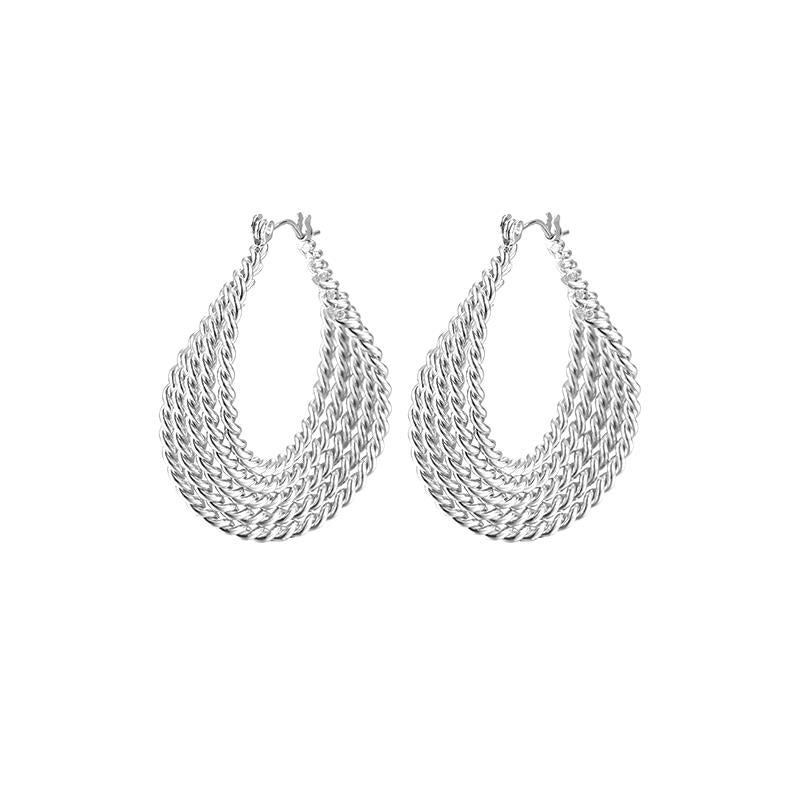 Multi twisted strand hoop