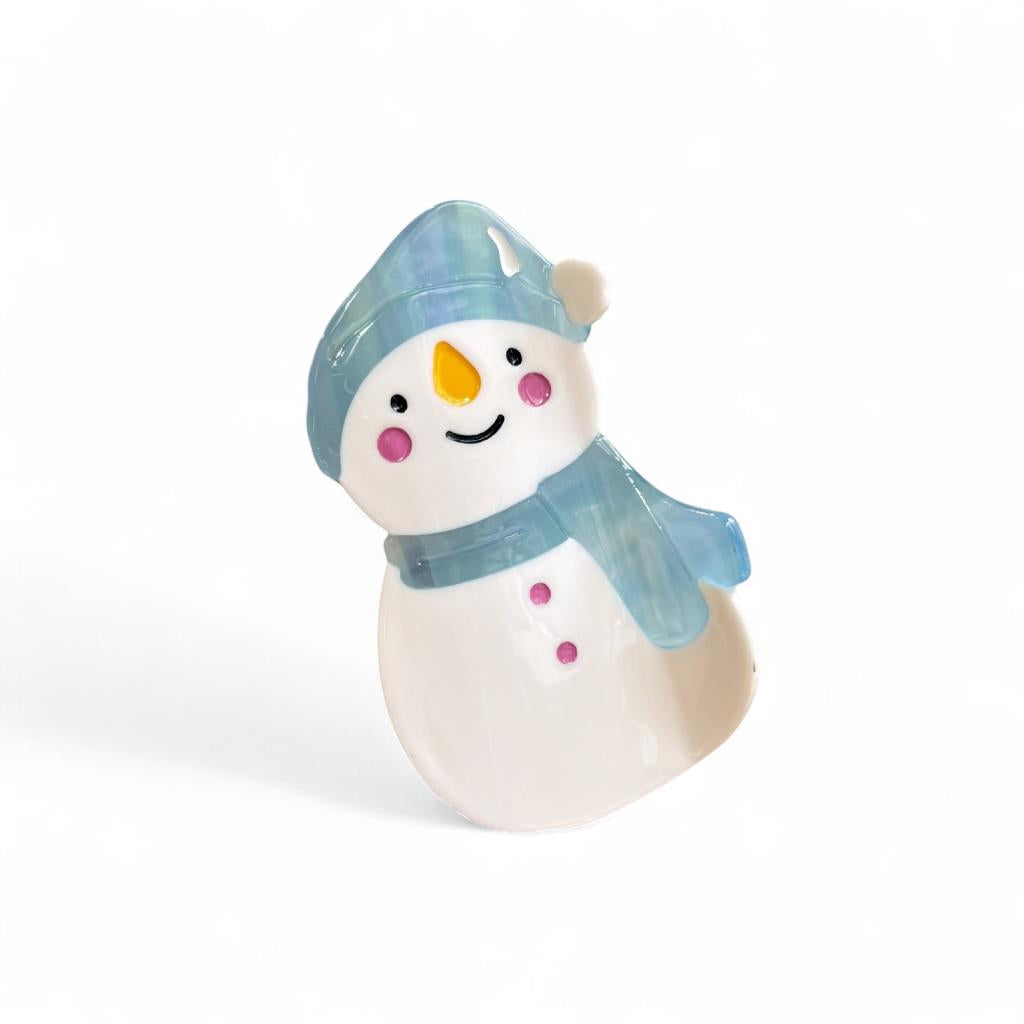 Snowman Claw Clip