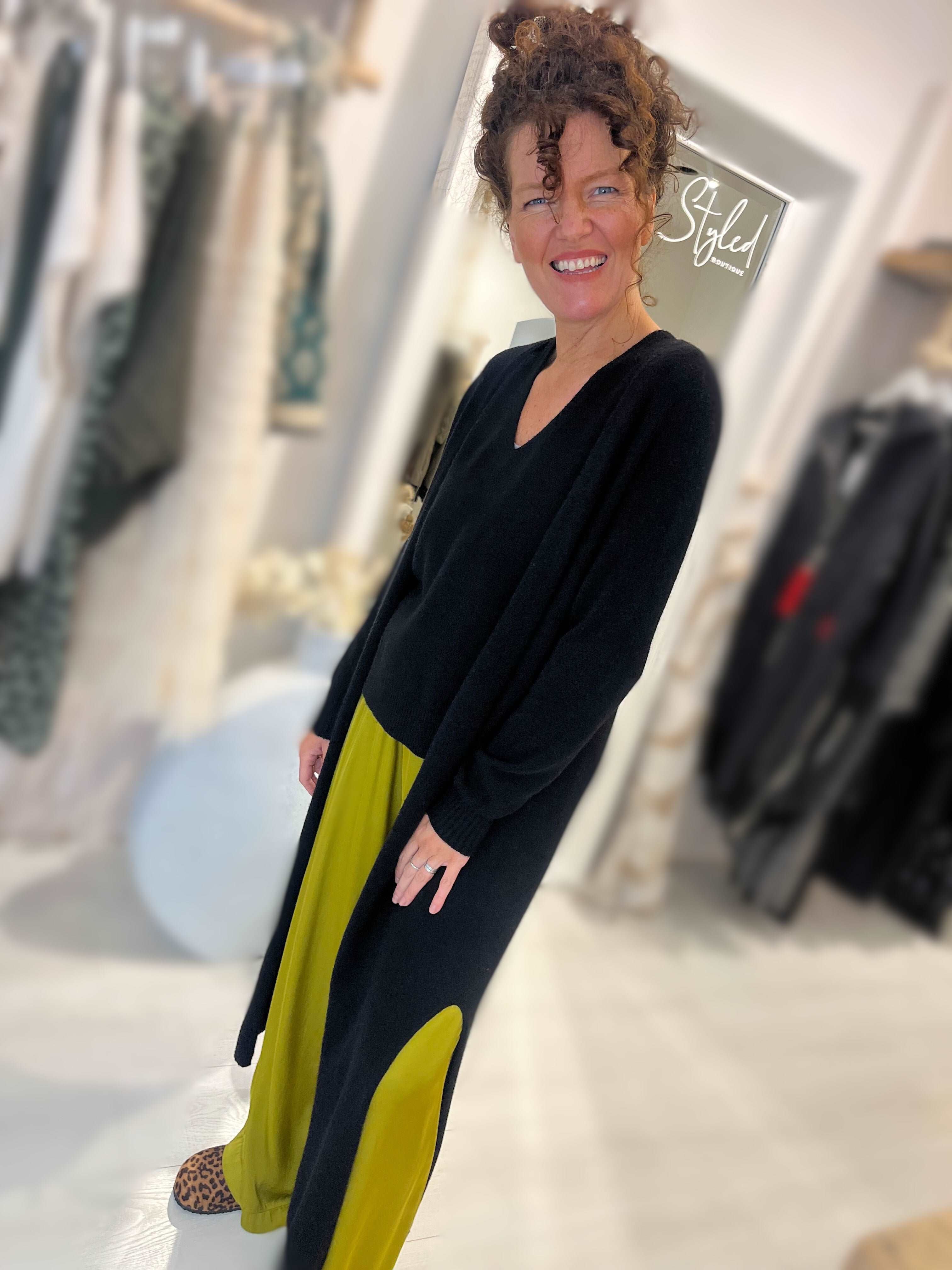 Luxe Open Long Cardigan