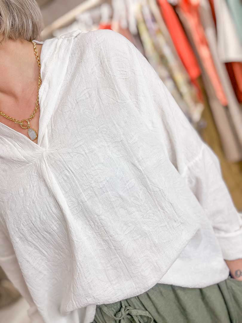 Betty Jacquard Shirt