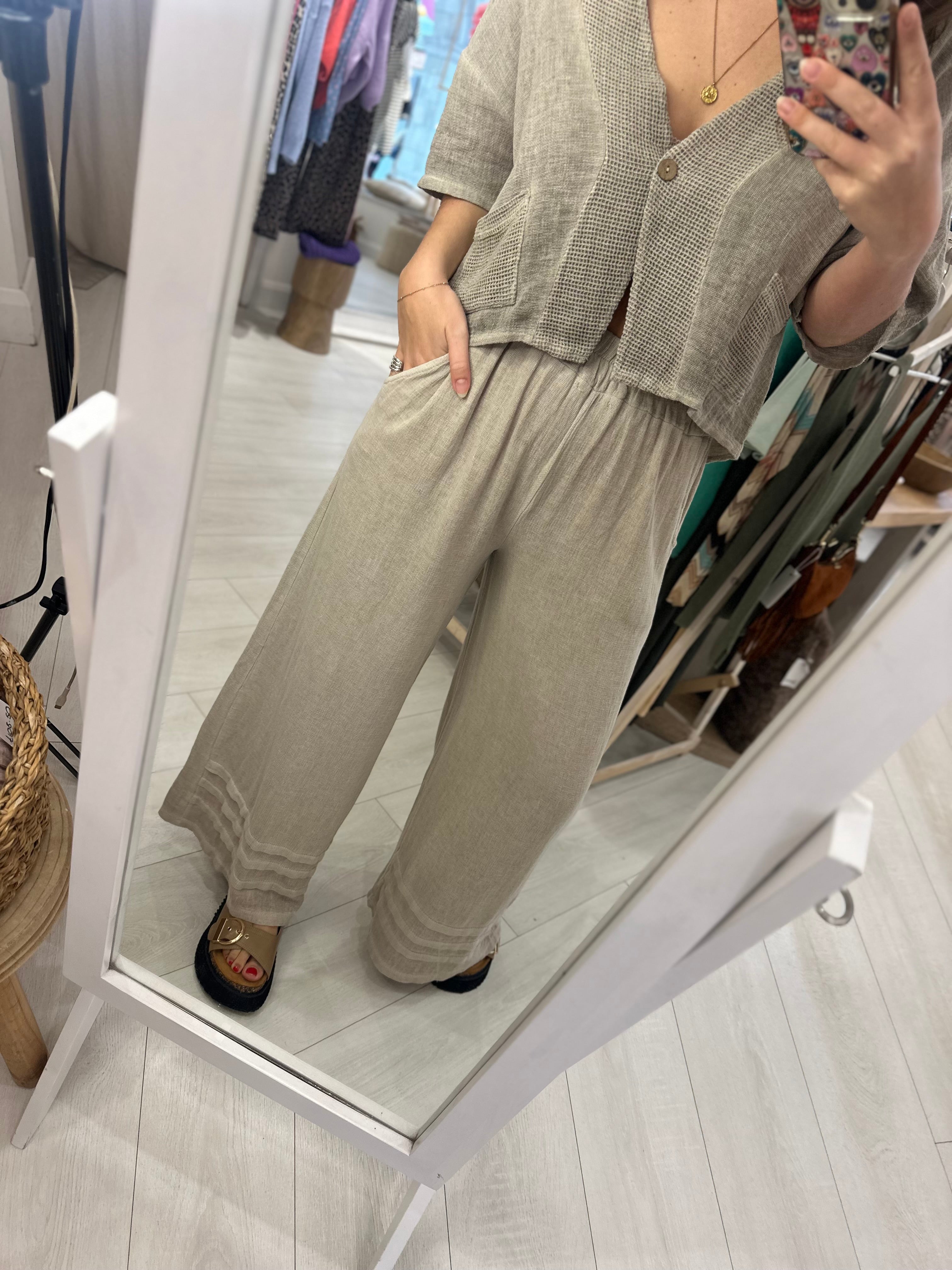Meryem Wide Leg Trouser