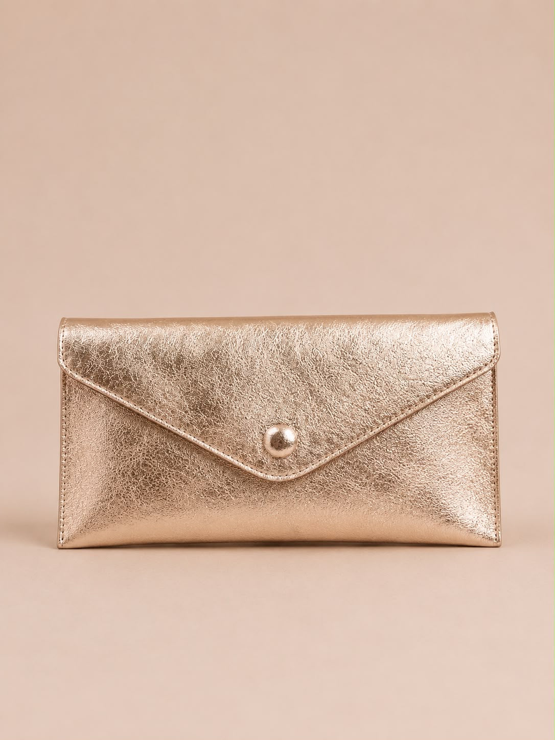 Alissa Envelope Leather Clutch