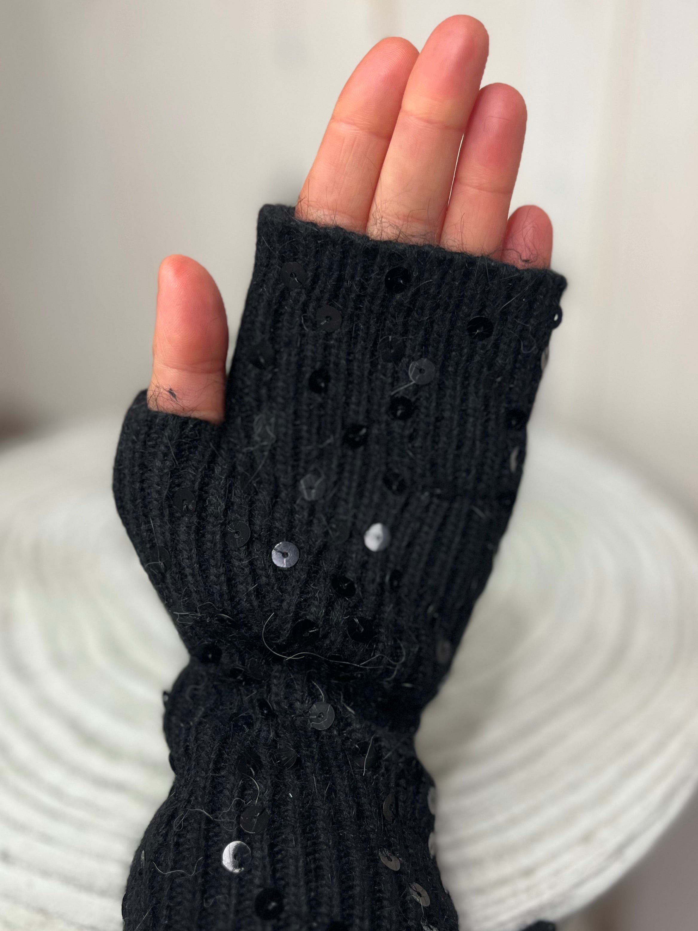 Sparkle Sequin Mittens