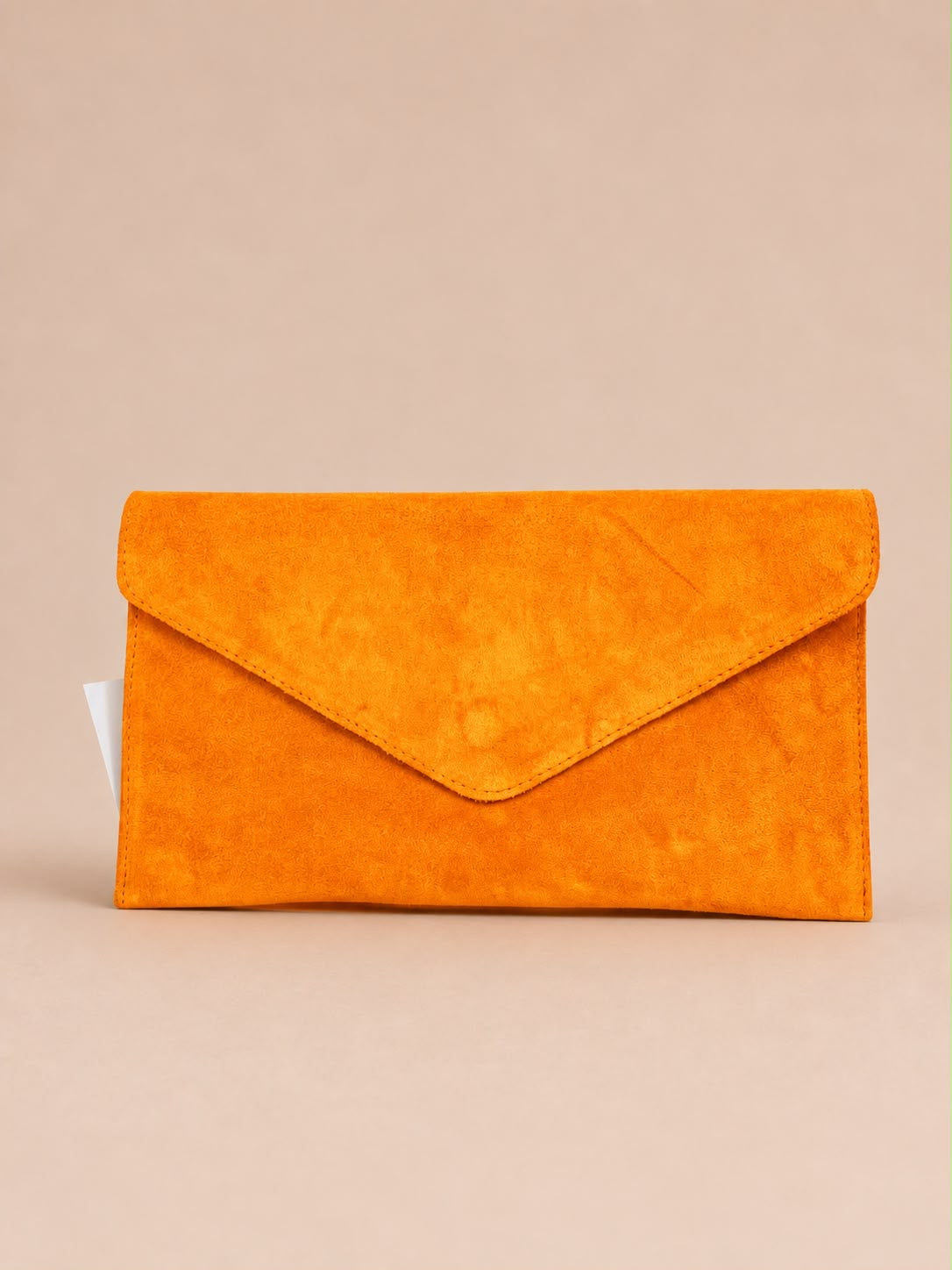 Alissa Envelope Suede Clutch