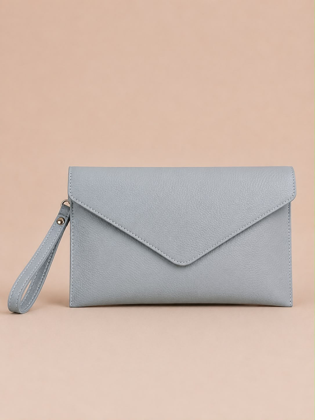 Alissa Envelope Leather Clutch