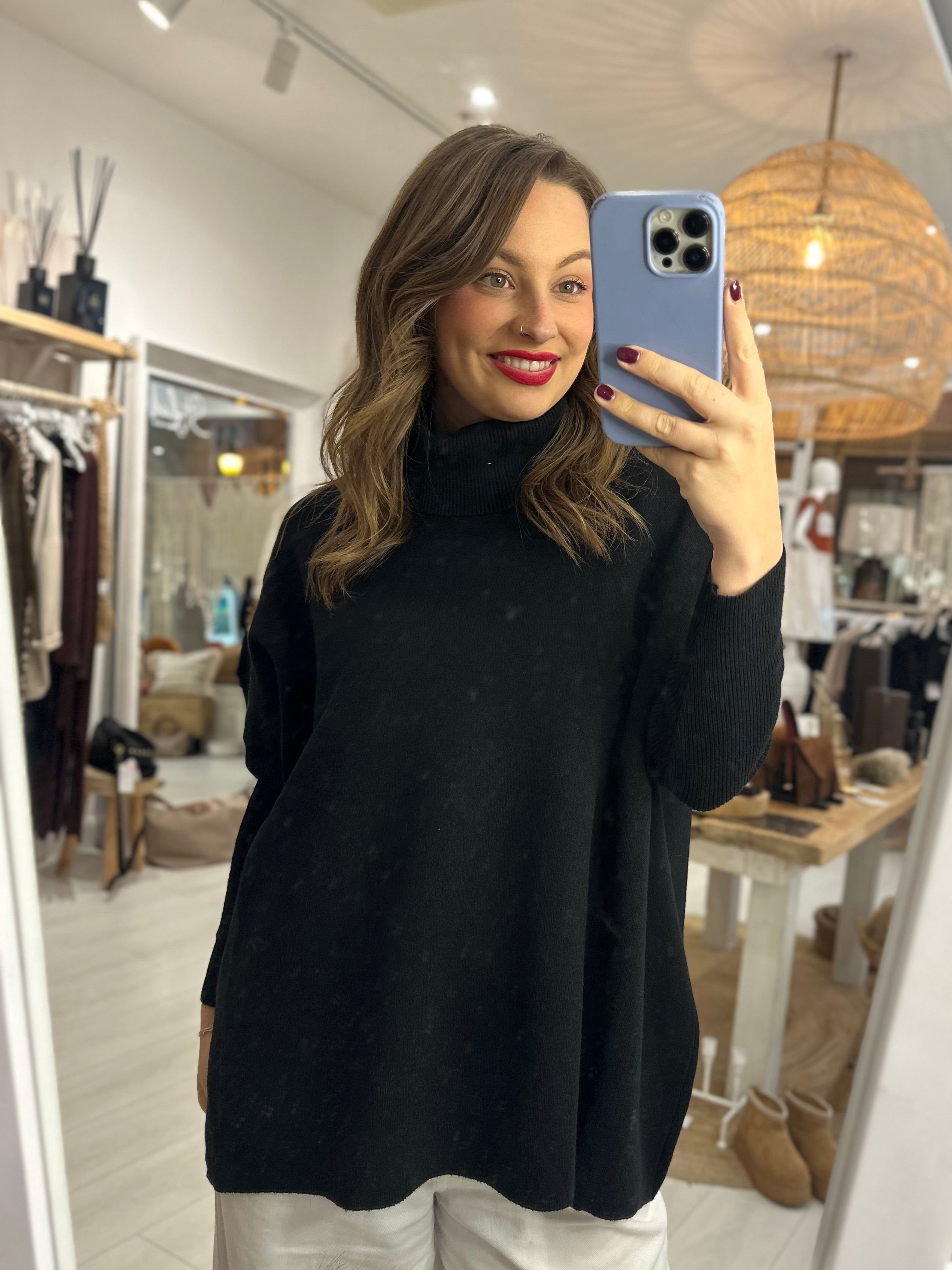 Piper Roll Neck Knit