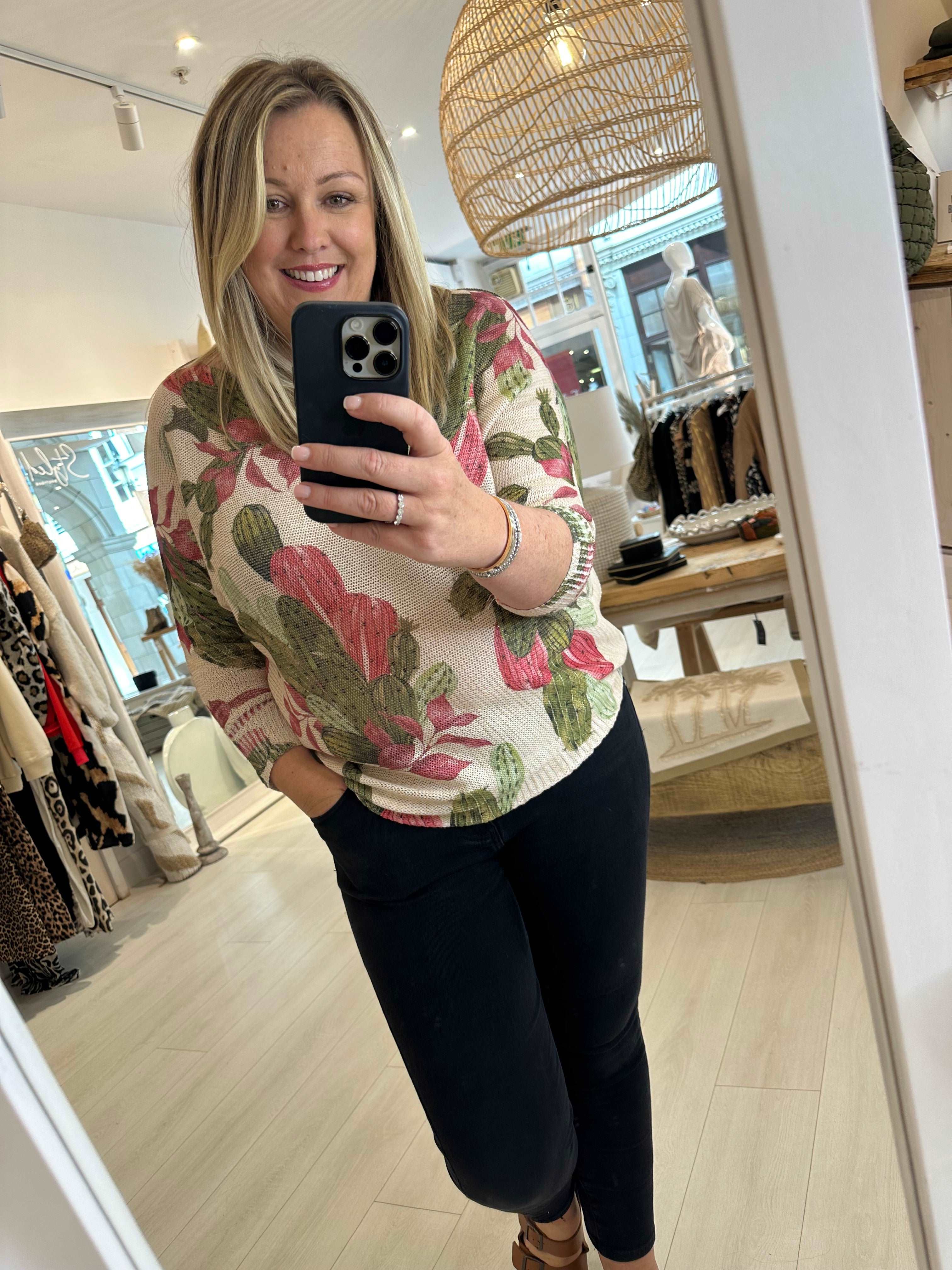 Florence Cactus Knit