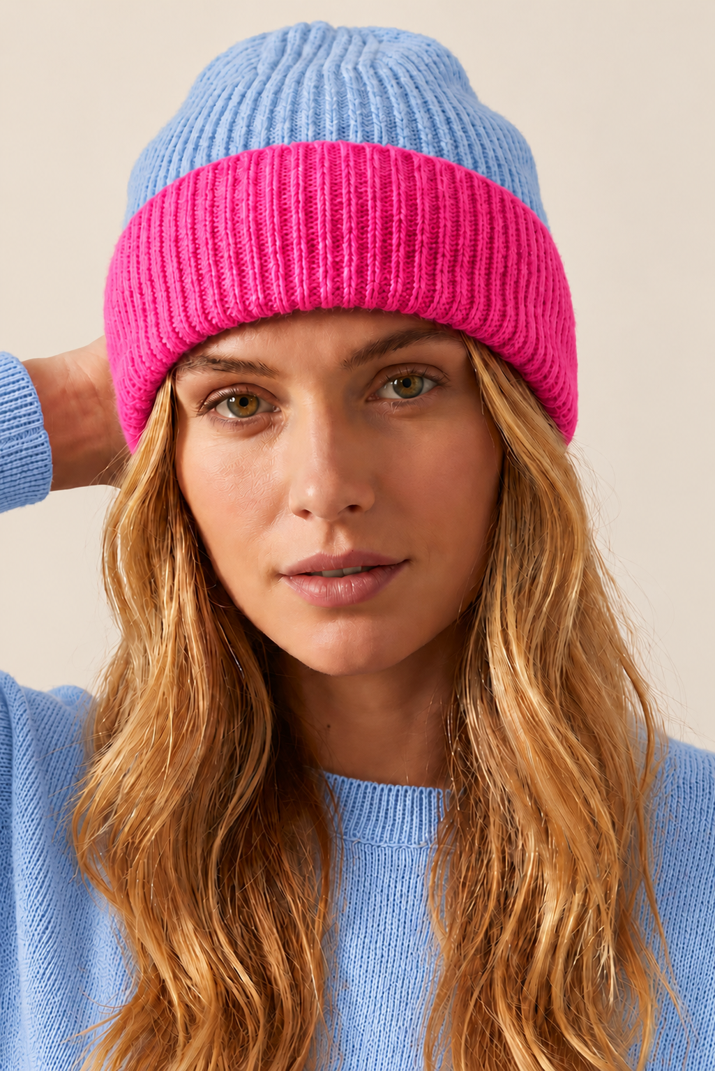 Two Tone Beanie