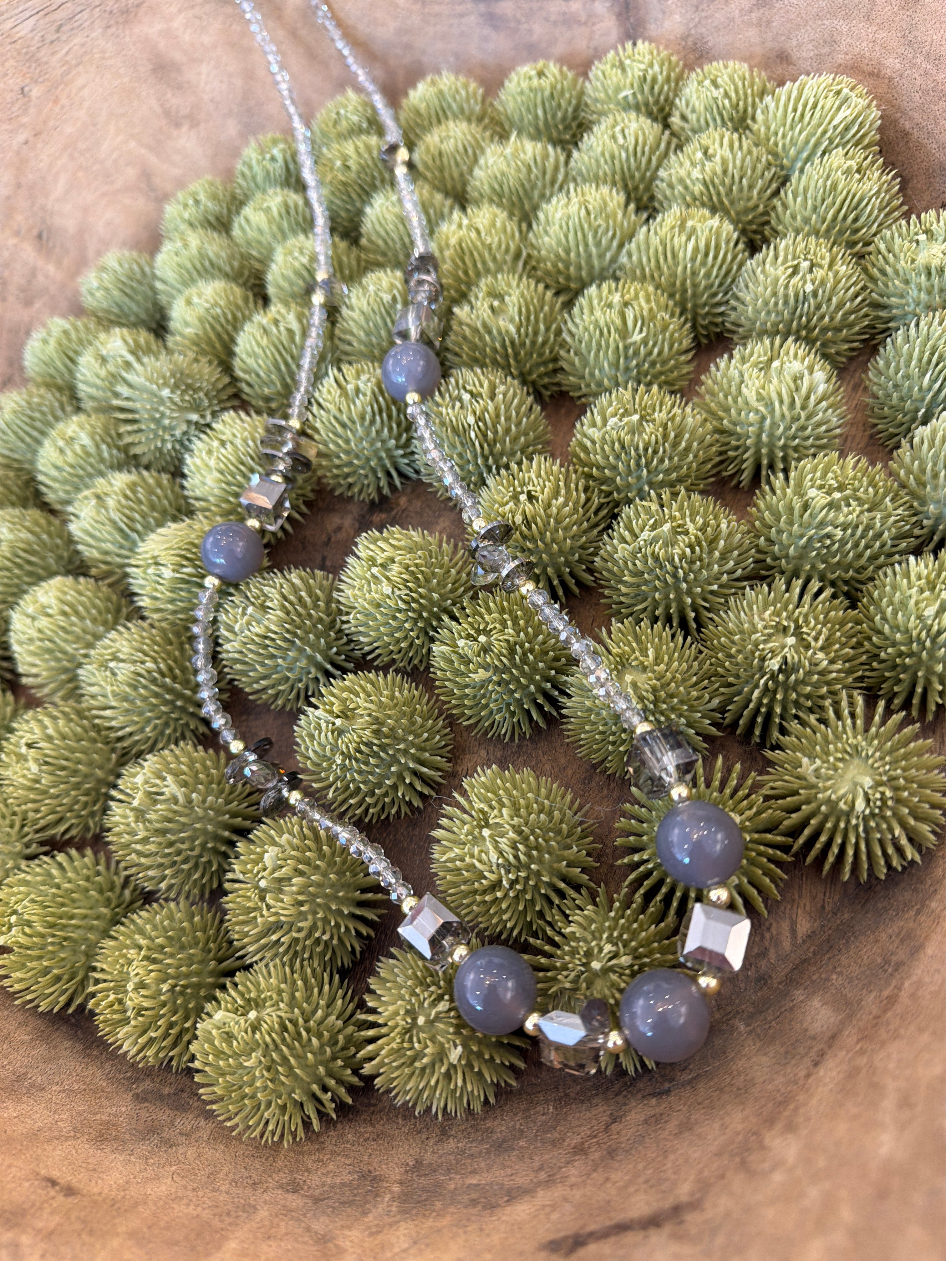 Multi Crystal Necklace