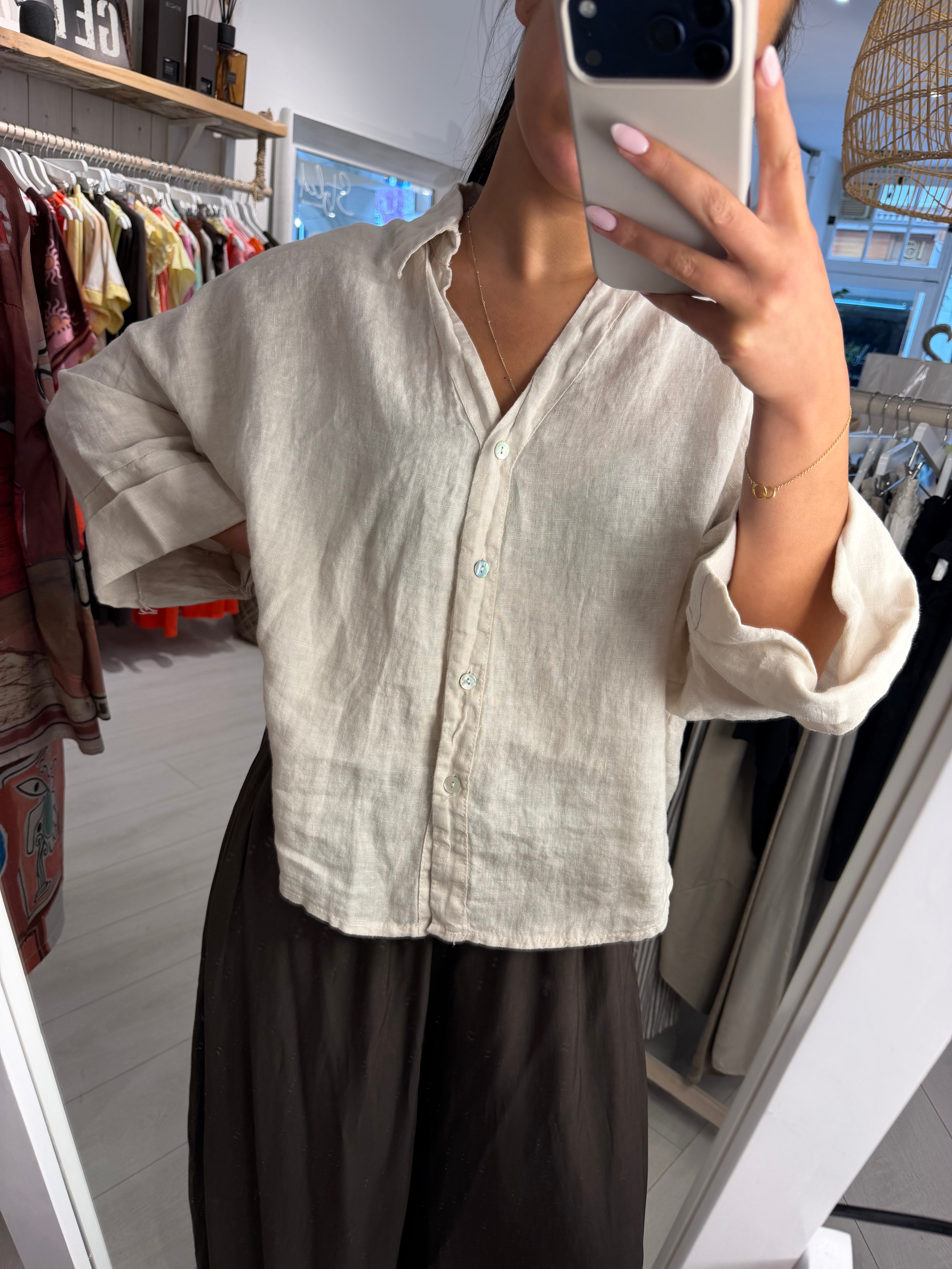Wilma Linen Mix Shirt