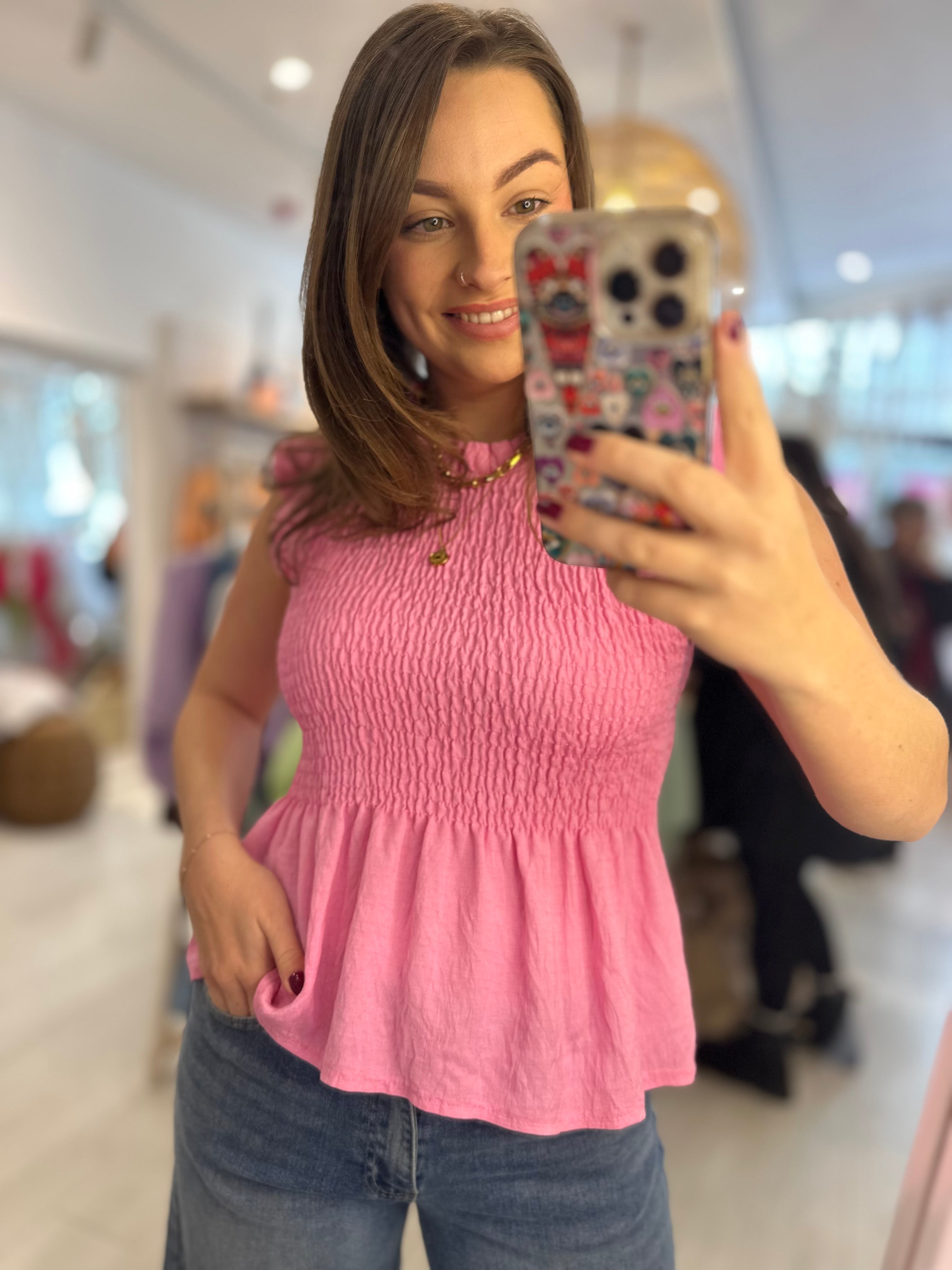 Yasmine Elasticated Top