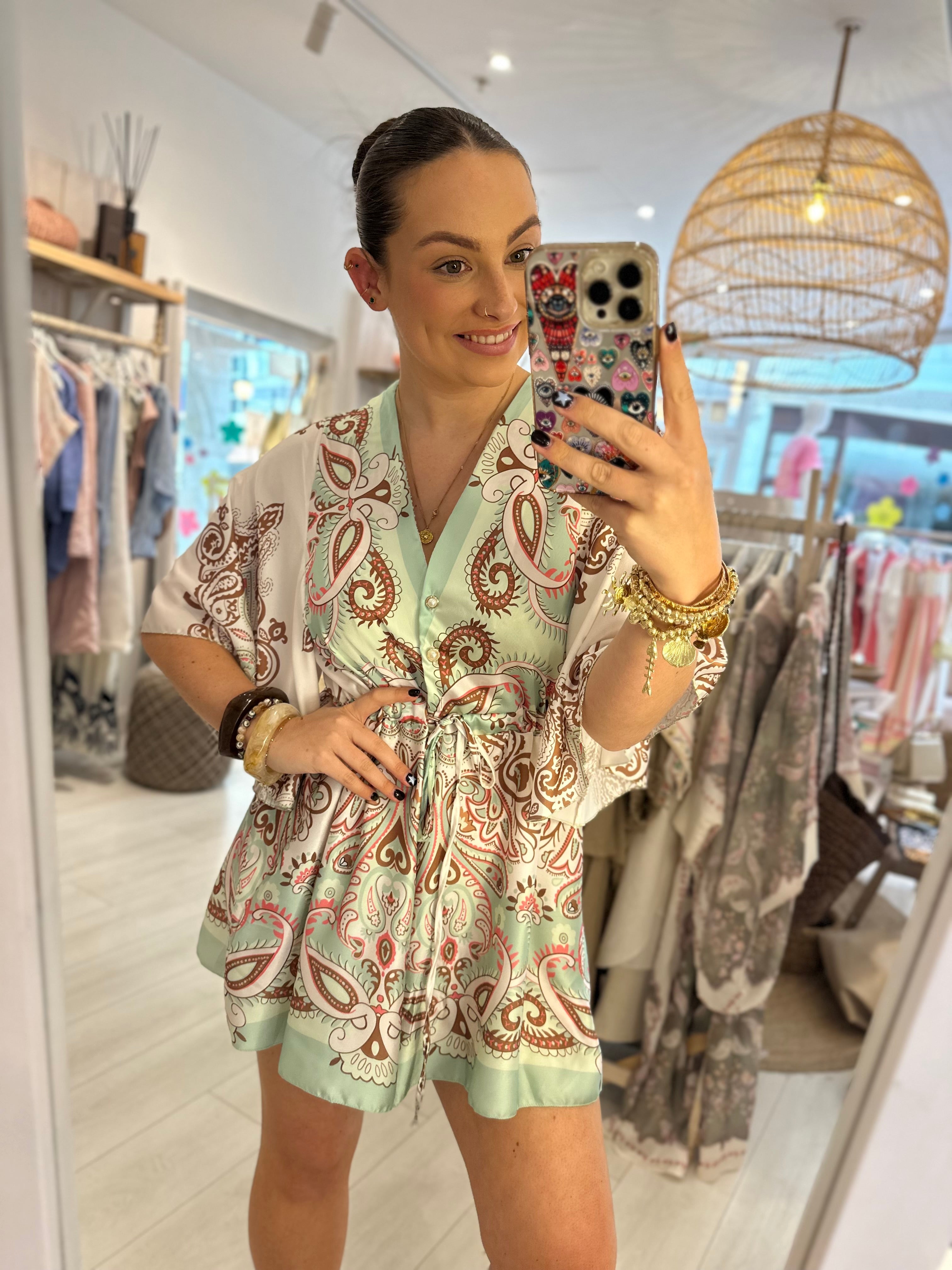 Poppy Printed Playsuit