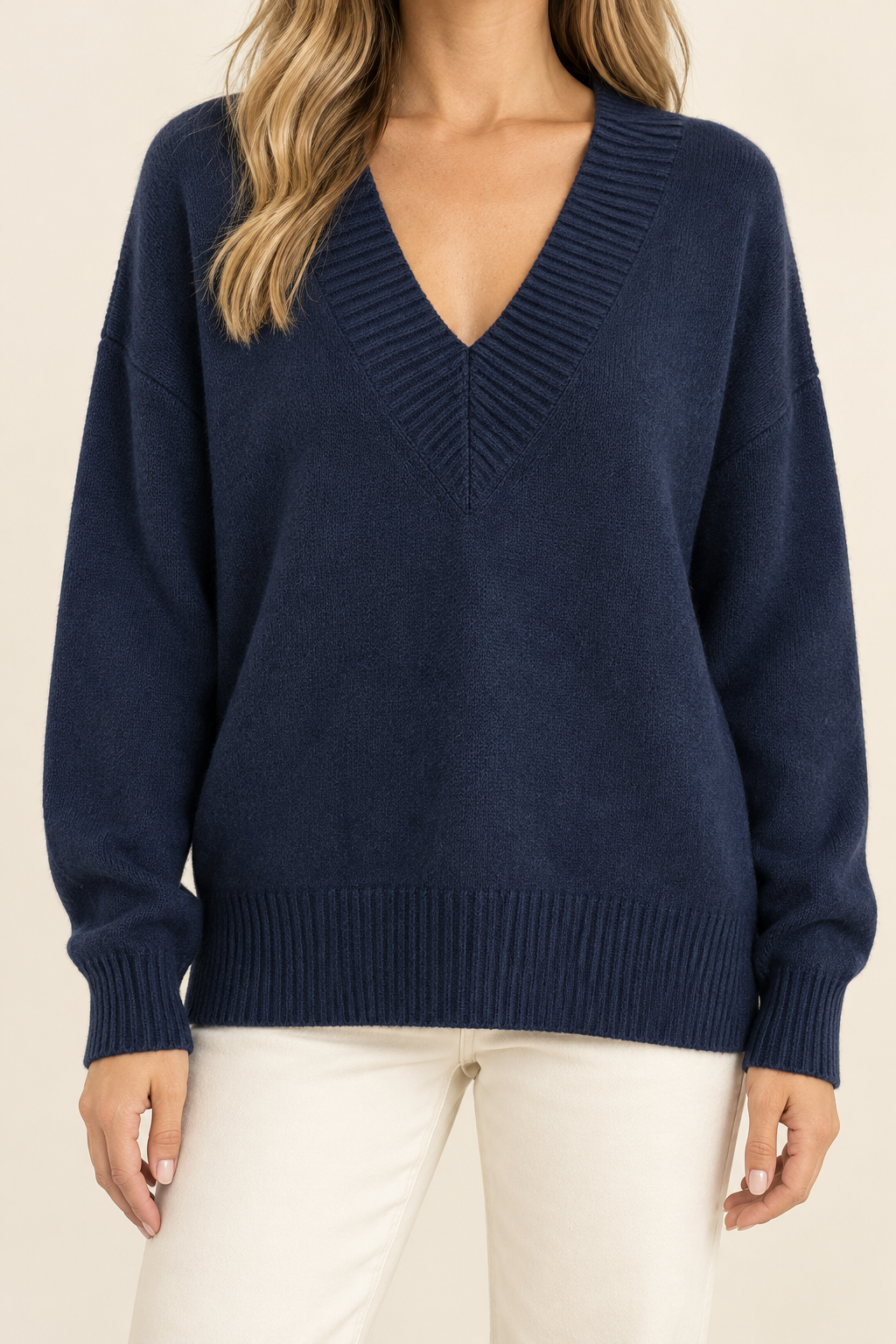 Vicky V-Neck Luxe Knit