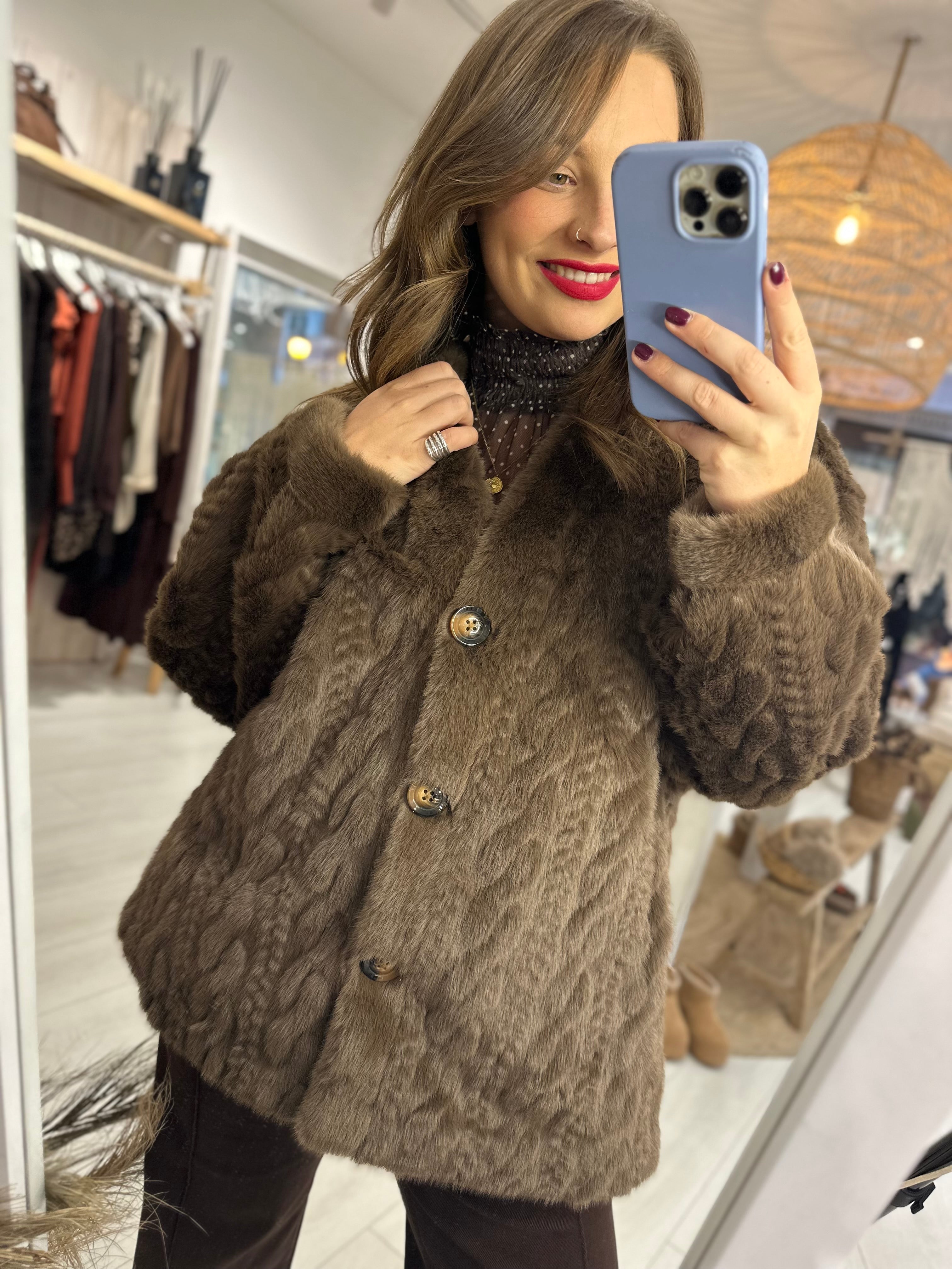 Elodie Faux Fur Jacket