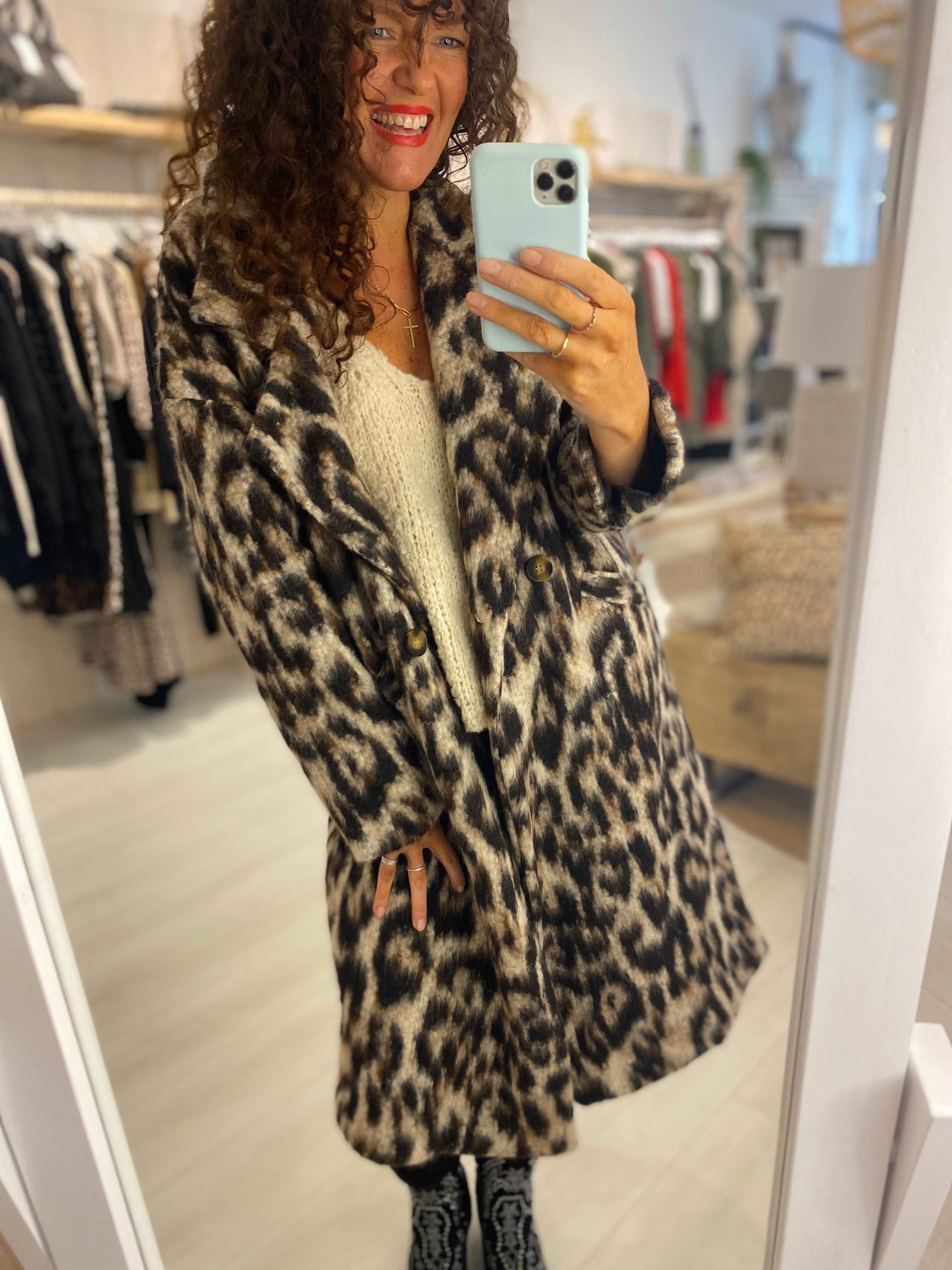 Mara Leopard Coat