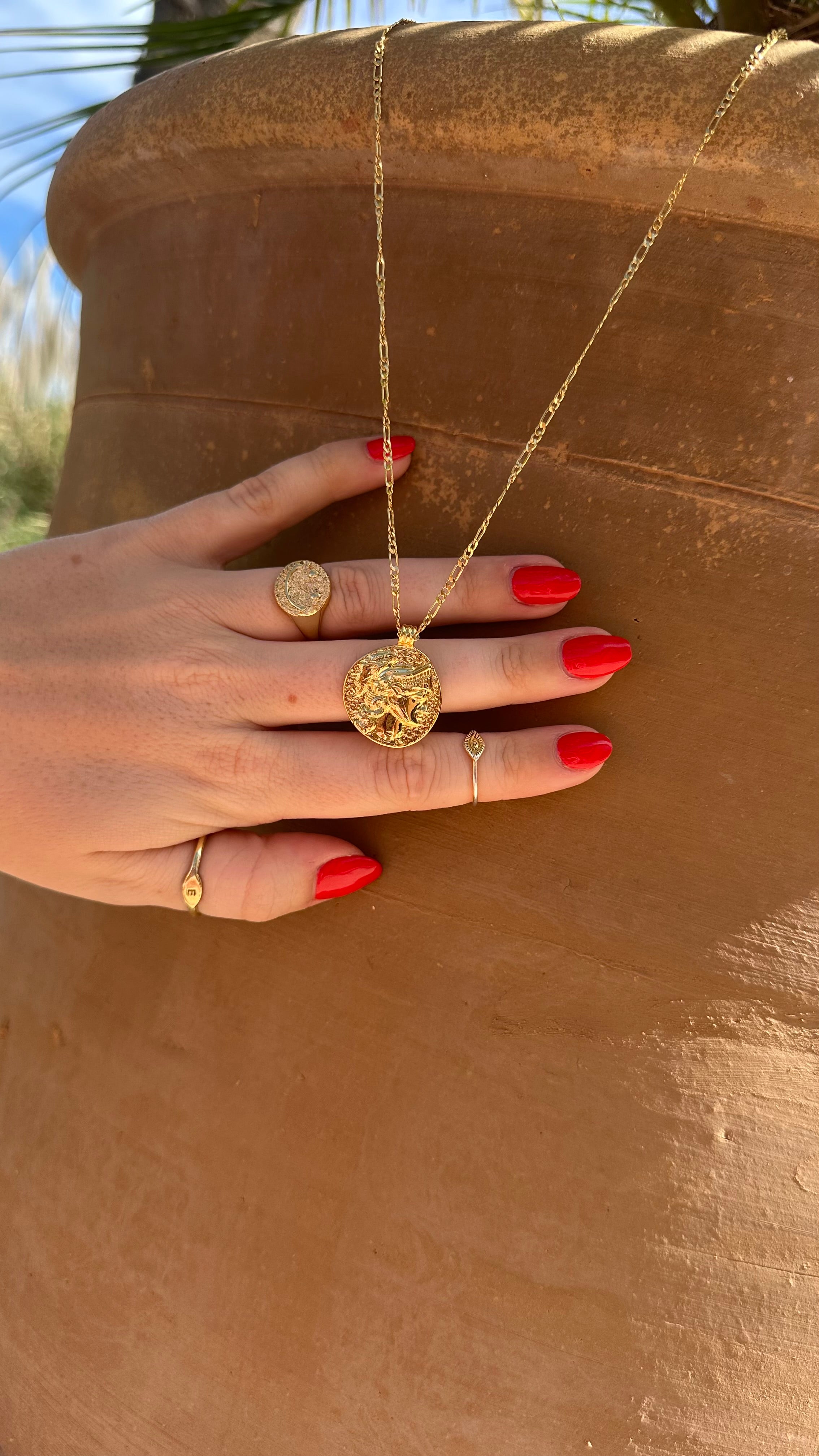 Athena Goddess Necklace