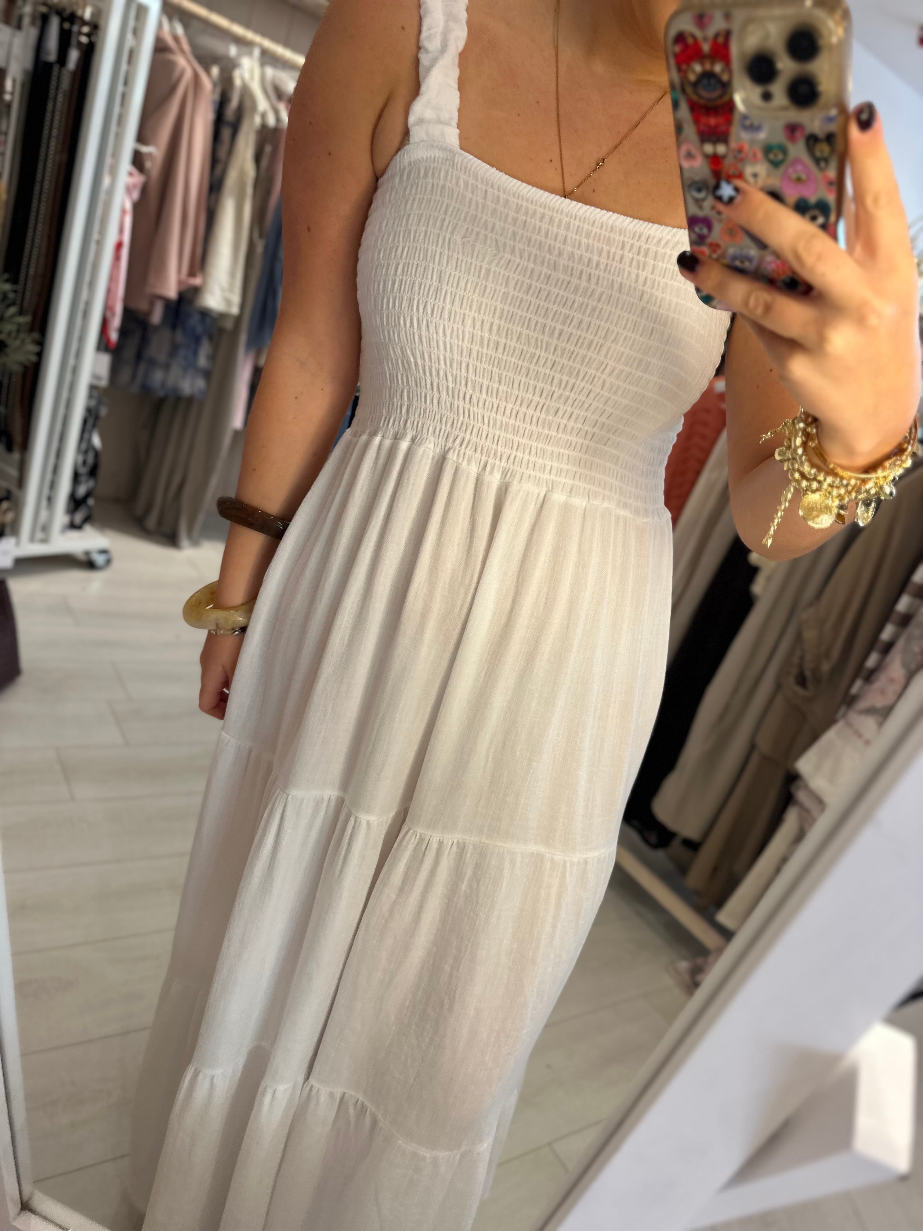 Riva frill sun dress