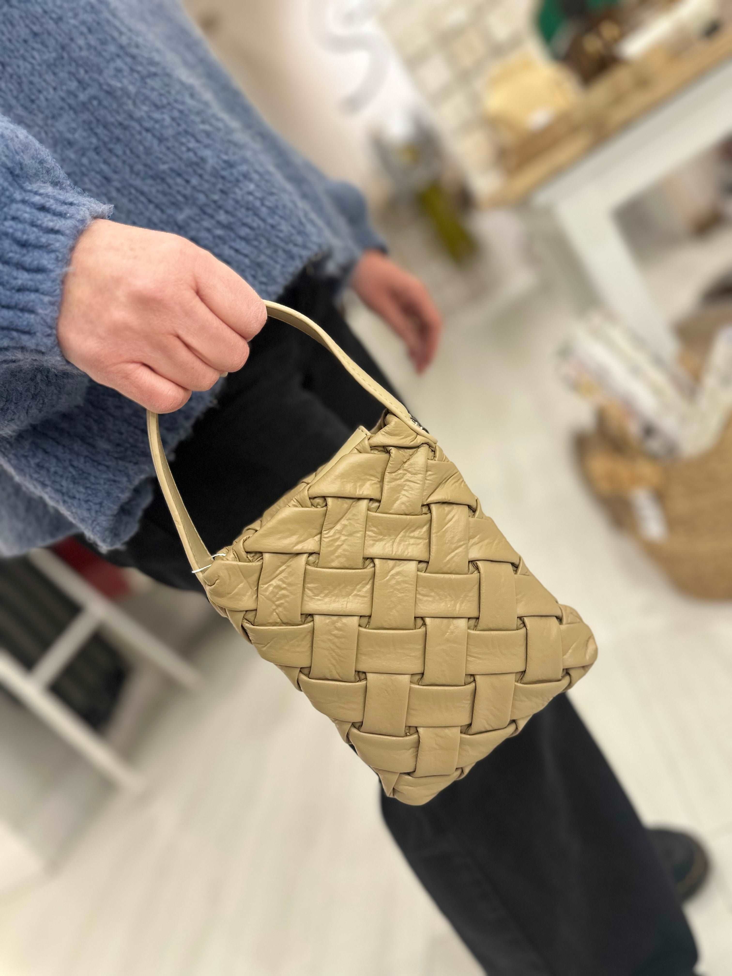 Bottega Inspired Phone Bag