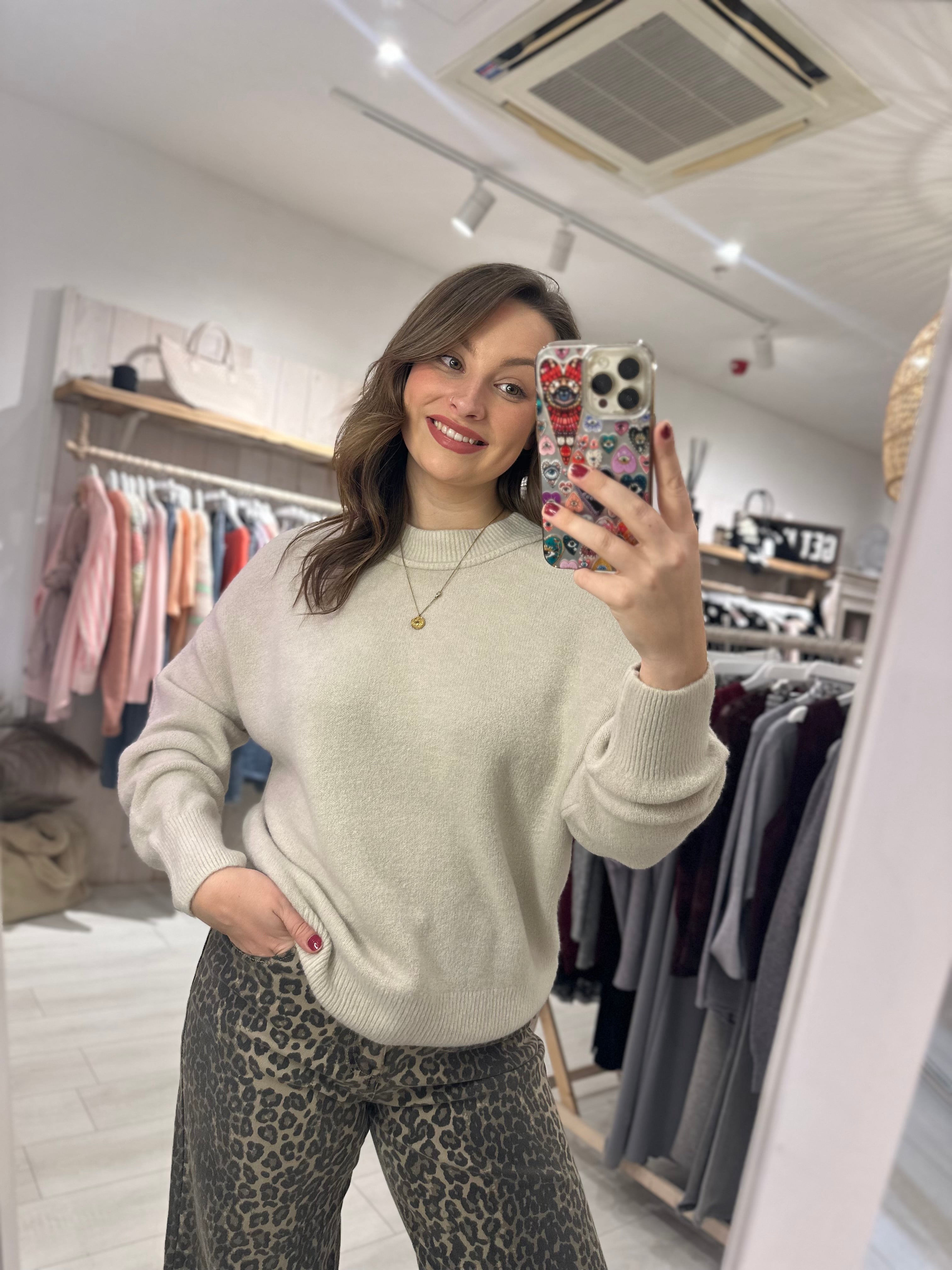 Saffi Round Neck Knit