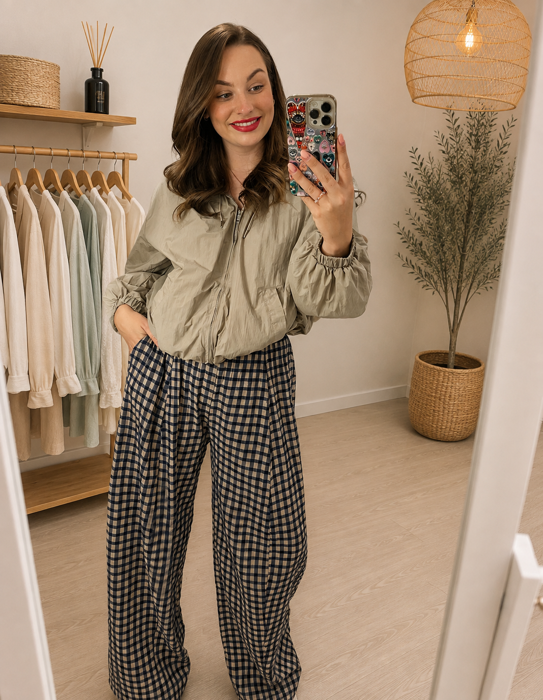 Freddie Checkered Trouser