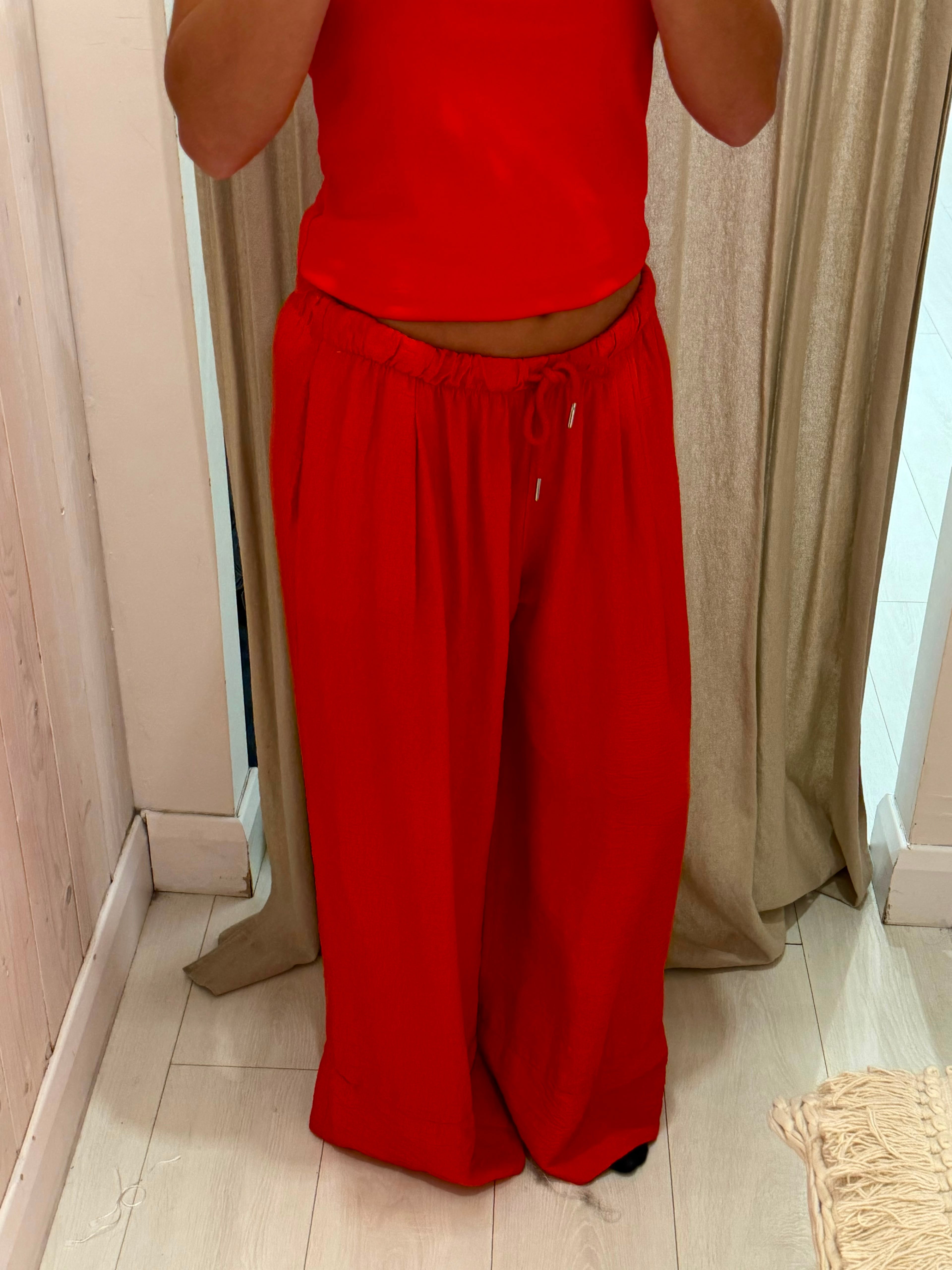 Romy Wide Leg Trousers