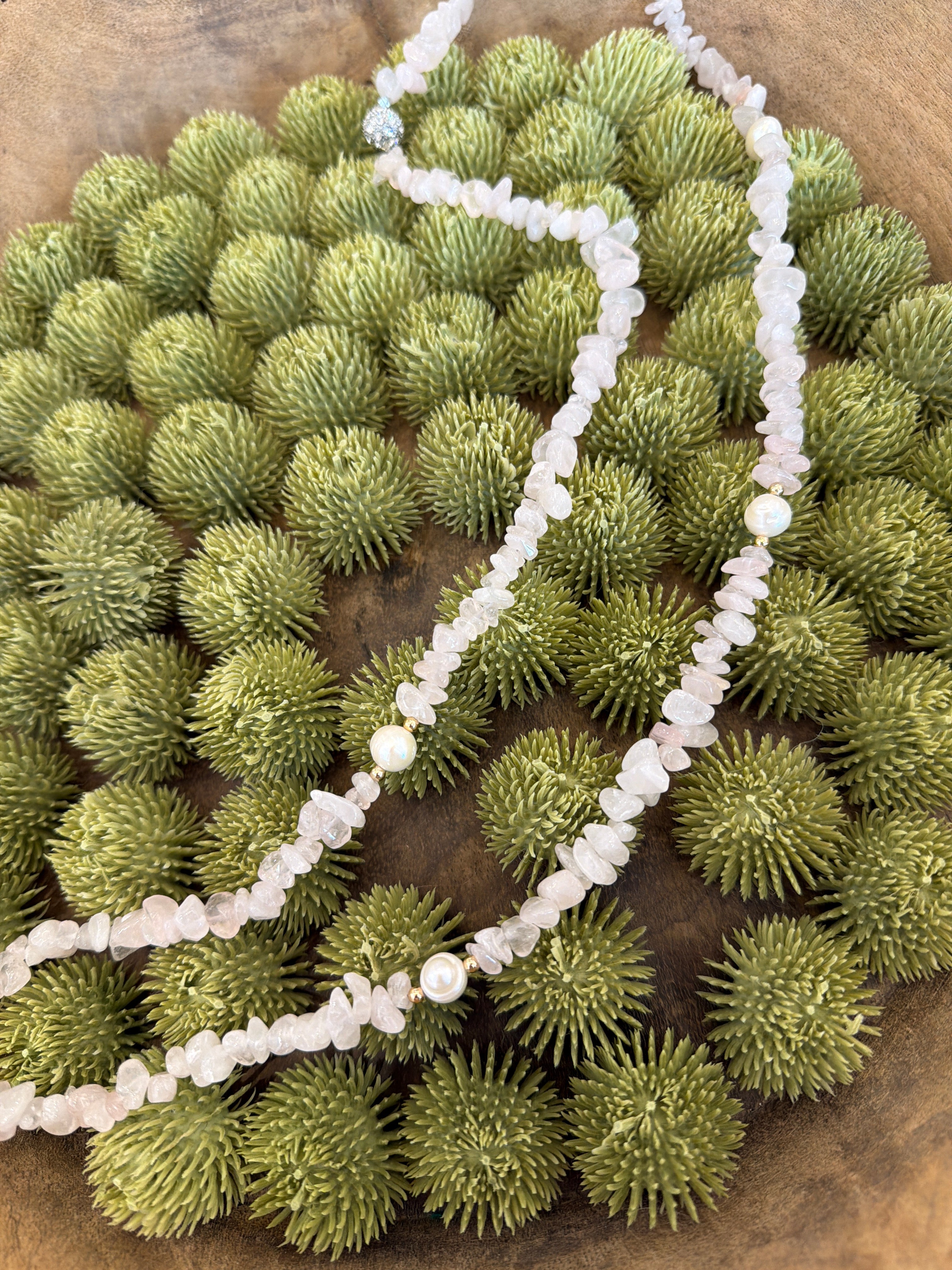 Pearl and Bead Necklace