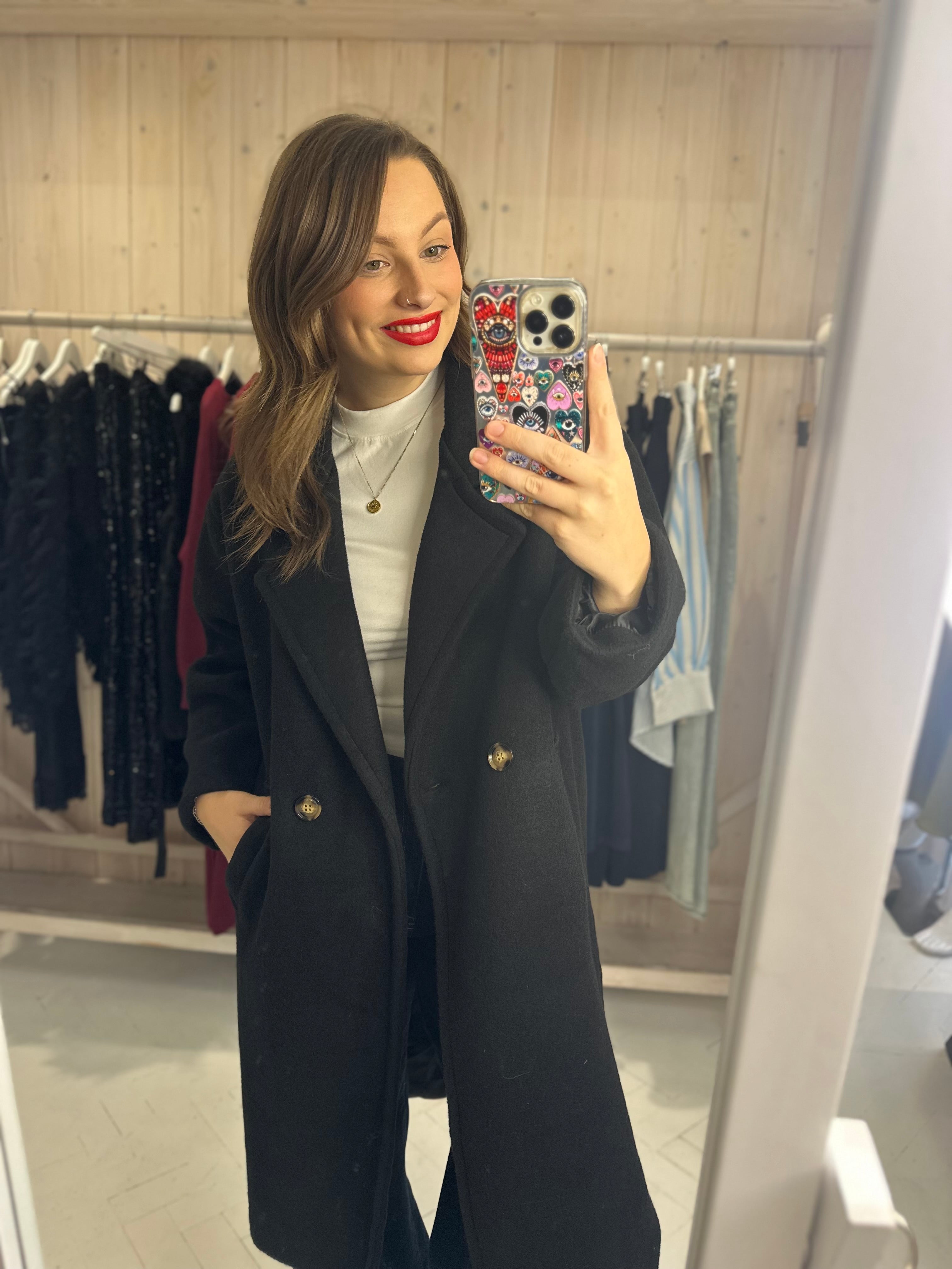 Heidi Double Breasted Overcoat
